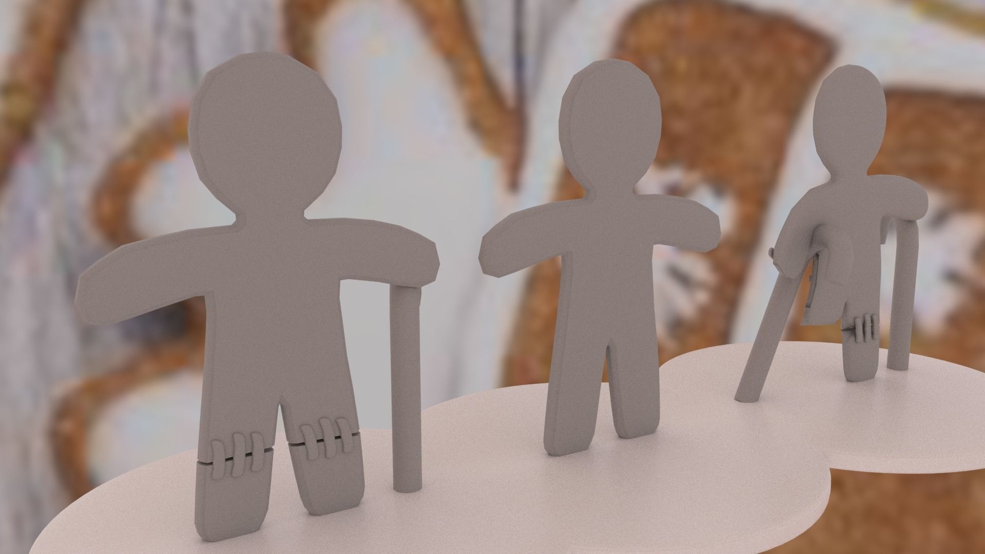 Christmas Gingerbread Man pack 3D print model_51