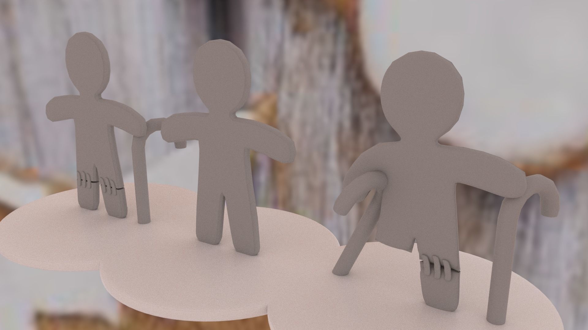 Christmas Gingerbread Man pack 3D print model_46