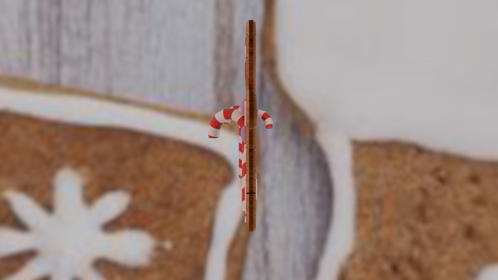 Christmas Gingerbread Man pack 3D print model_11