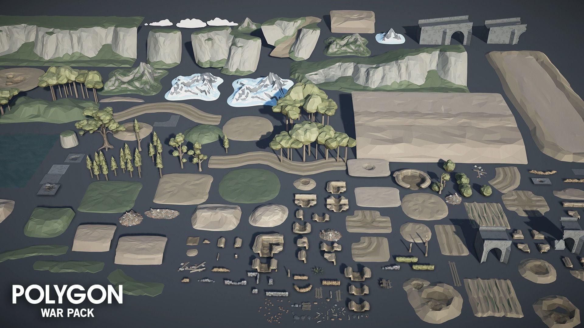 POLYGON - War Low-poly 3D model_26