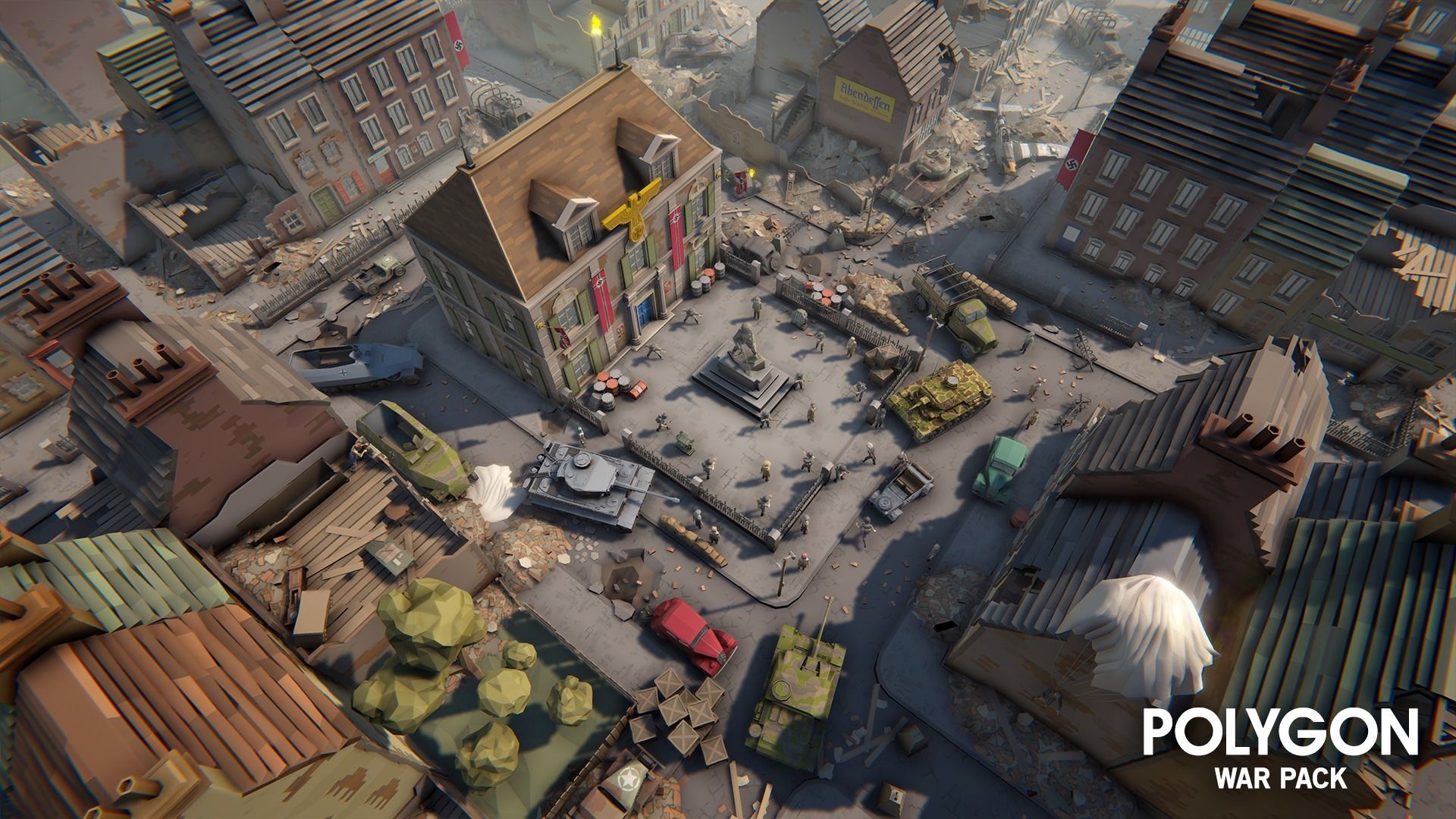 POLYGON - War Low-poly 3D model_12