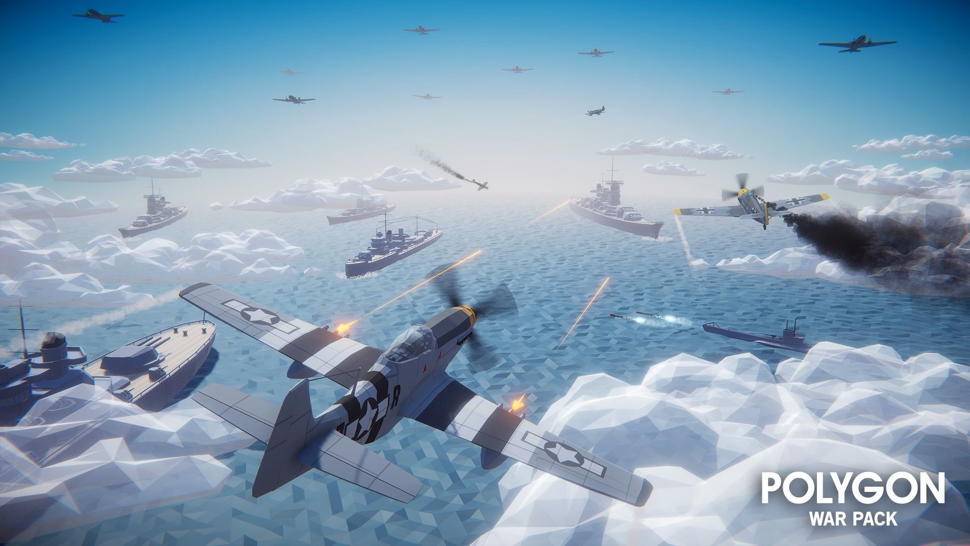 POLYGON - War Low-poly 3D model_2