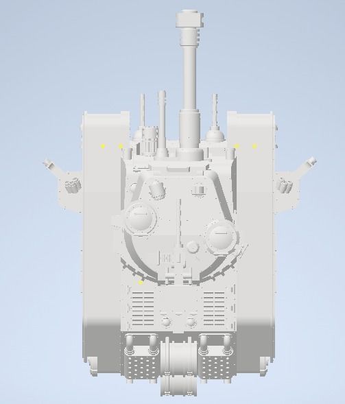 Rogal Door Battle Tank 3D print model_8