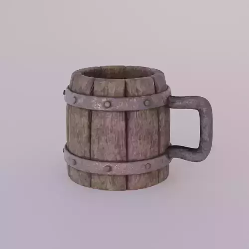 Medieval Mug 3D model