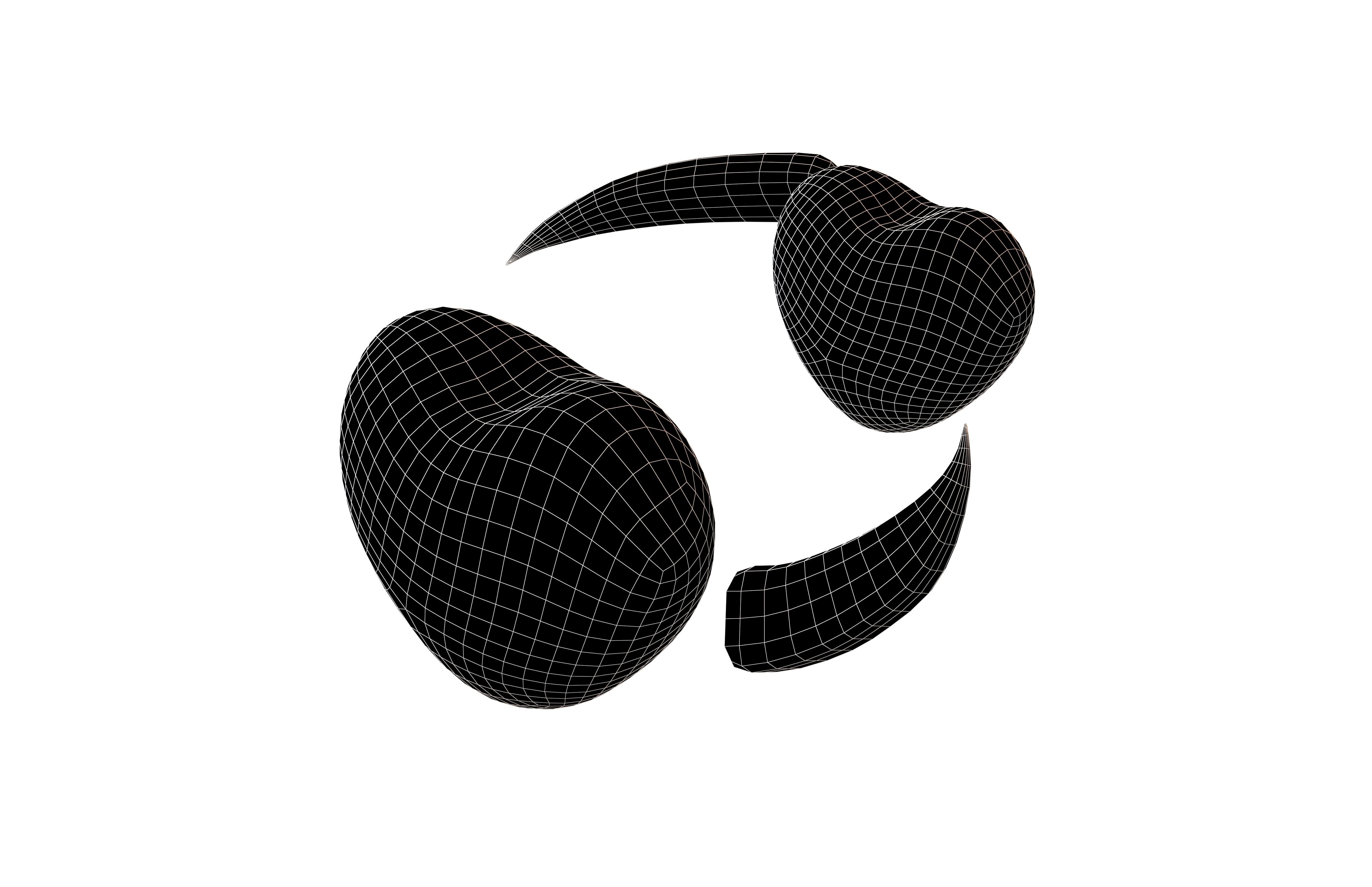 Revolving Hearts v1 014 Low-poly 3D model_5