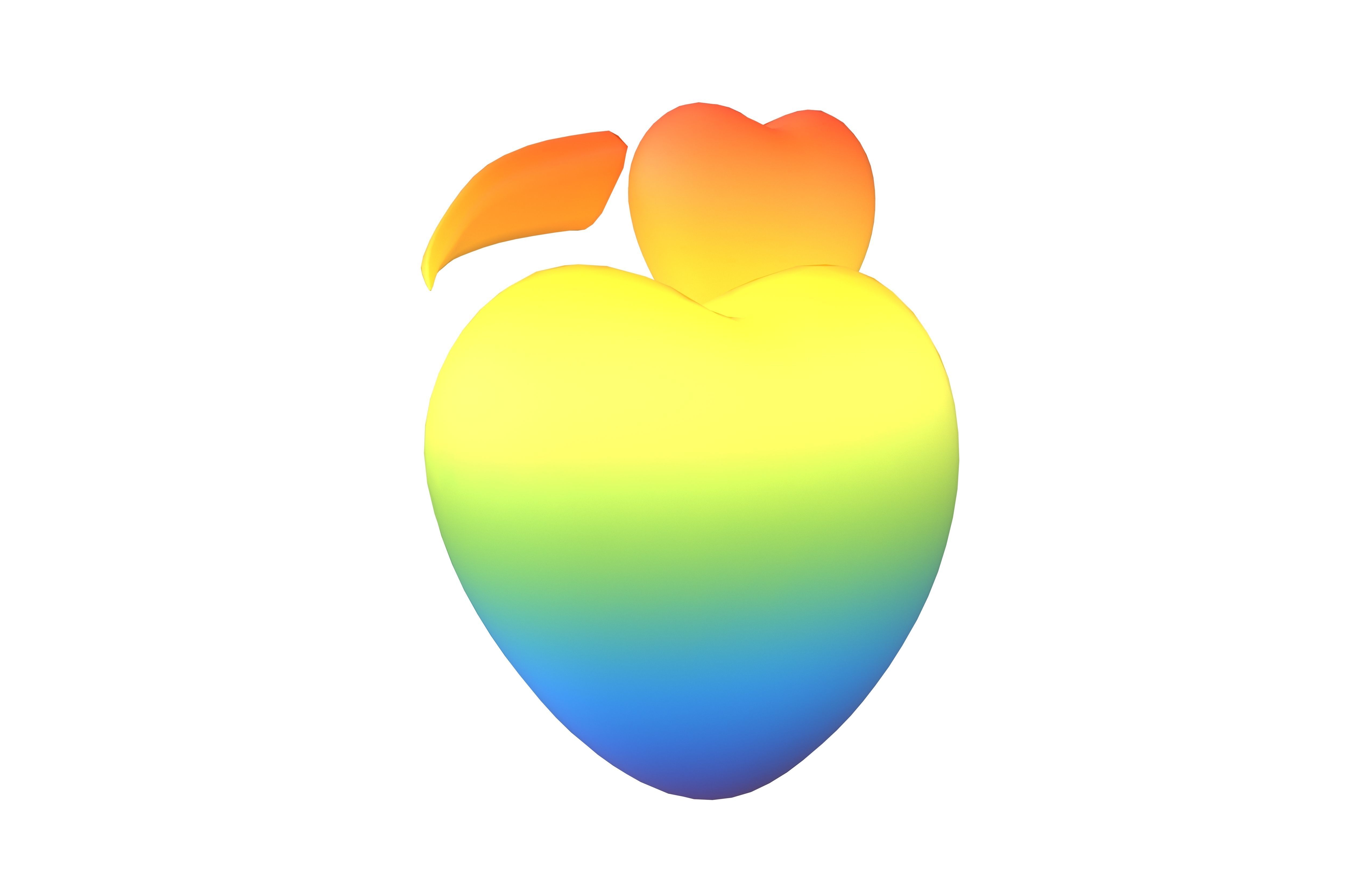 Revolving Hearts v1 014 Low-poly 3D model_1