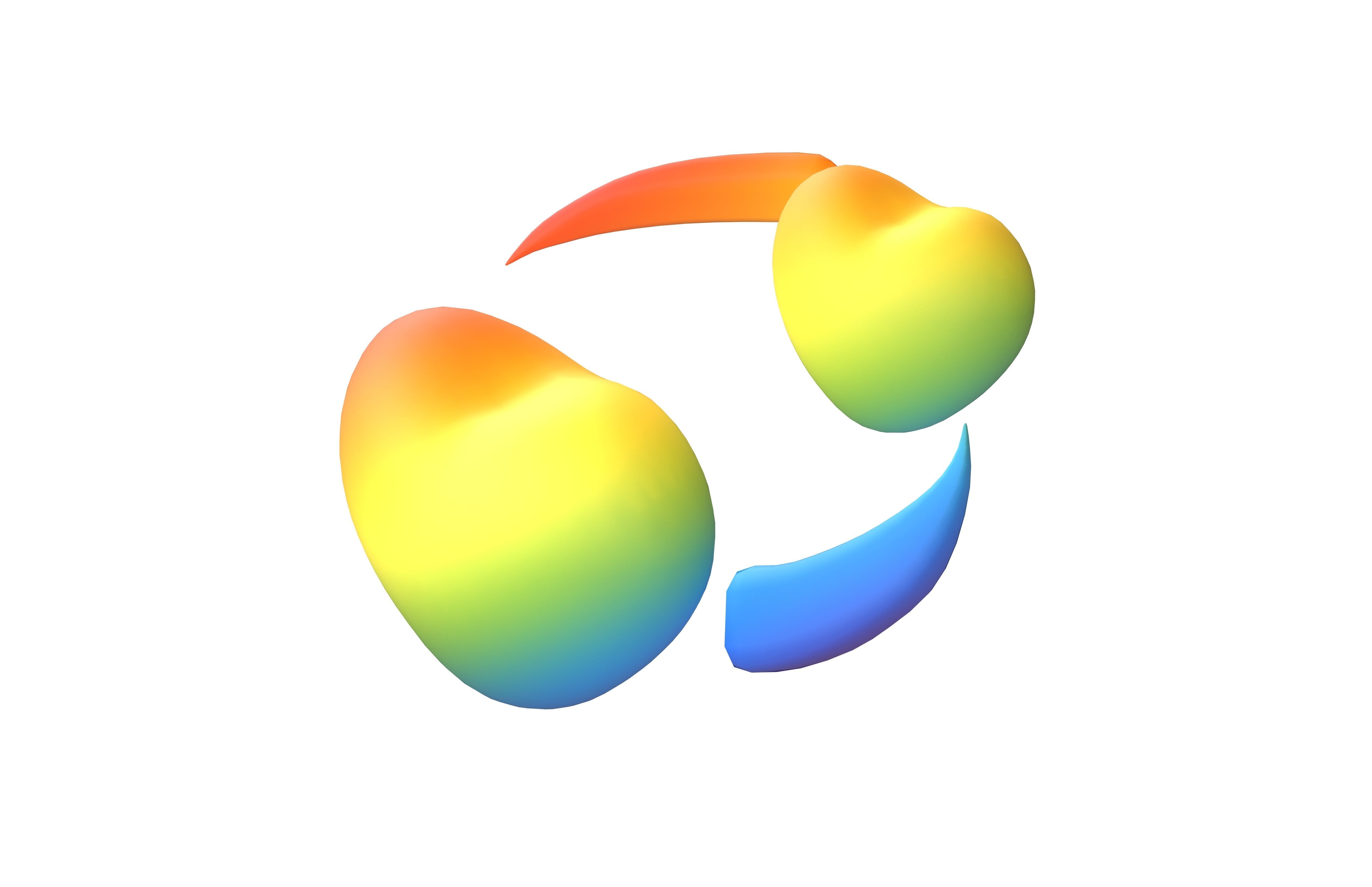 Revolving Hearts v1 015 Low-poly 3D model_3