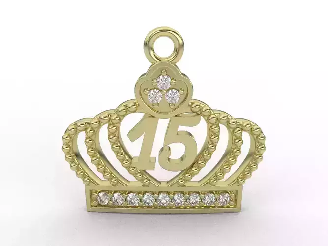 Crown 15 Years Necklaces