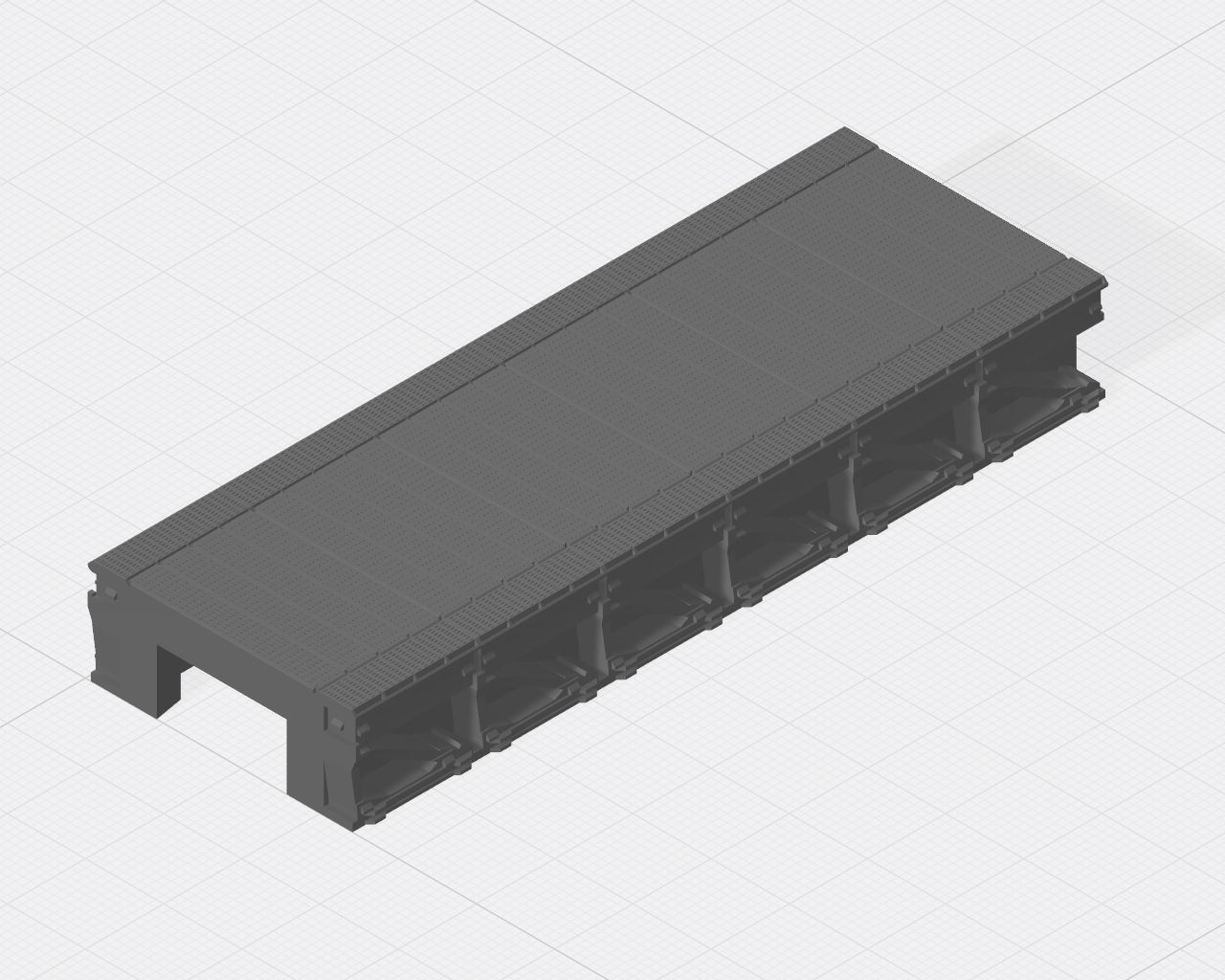 Medium Girder Bridge MGB 3D print model_2