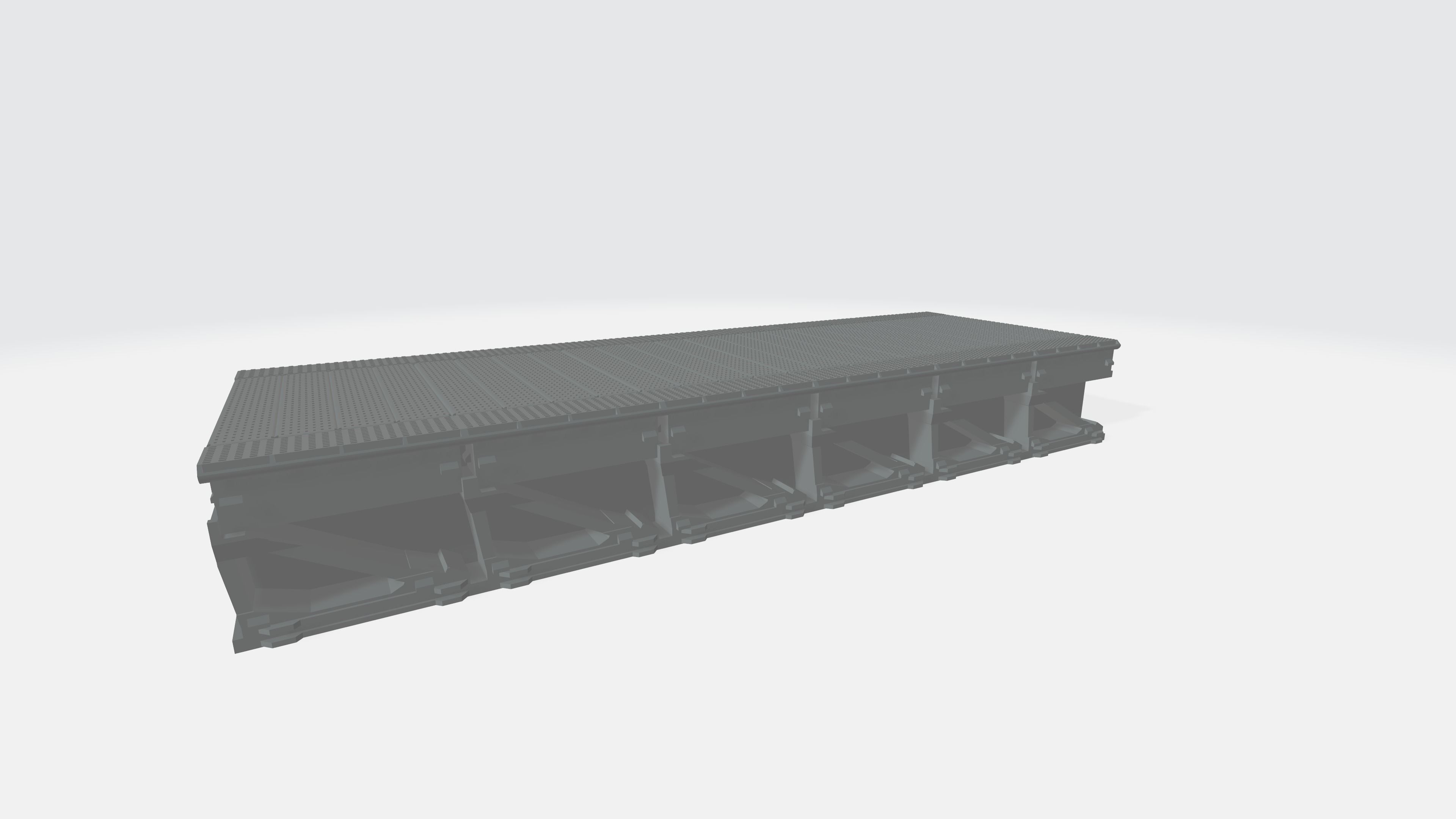 Medium Girder Bridge MGB 3D print model_1