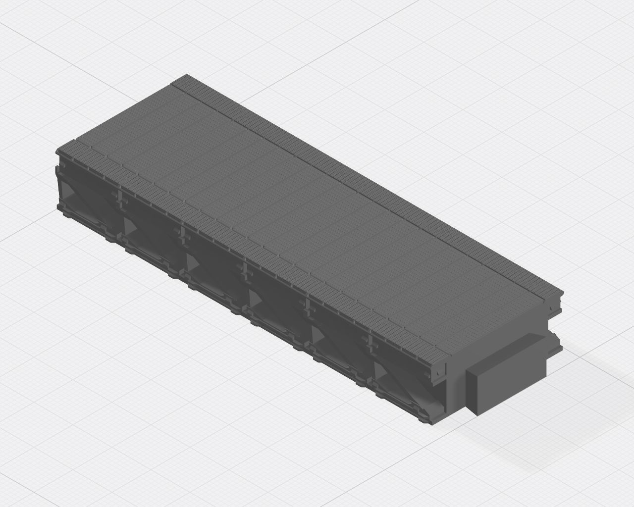 Medium Girder Bridge MGB 3D print model_7