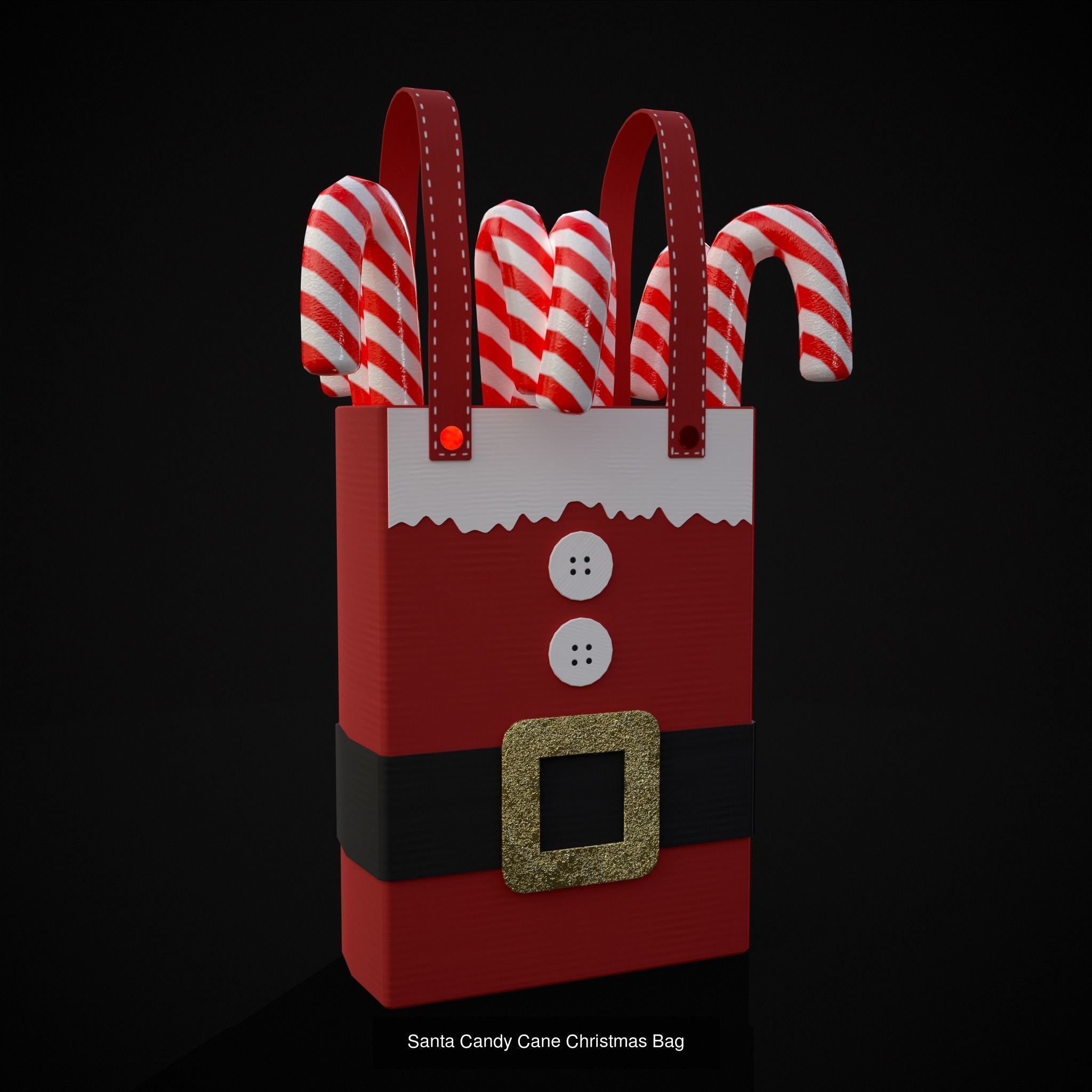 Christmas Prop Mix Twelve  3D Model Collection_8