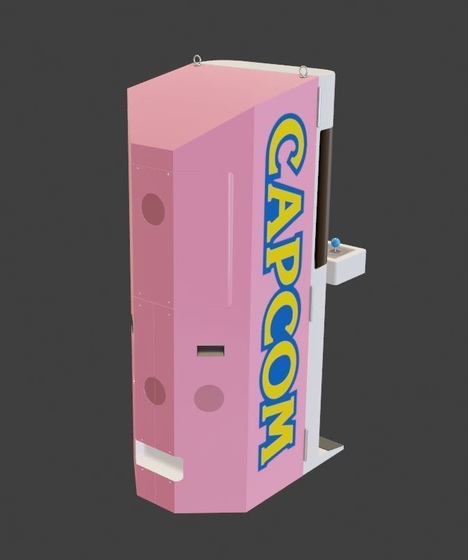 Capcom Mini Cute 3D model_3