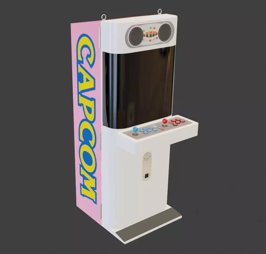 Capcom Mini Cute 3D model_0