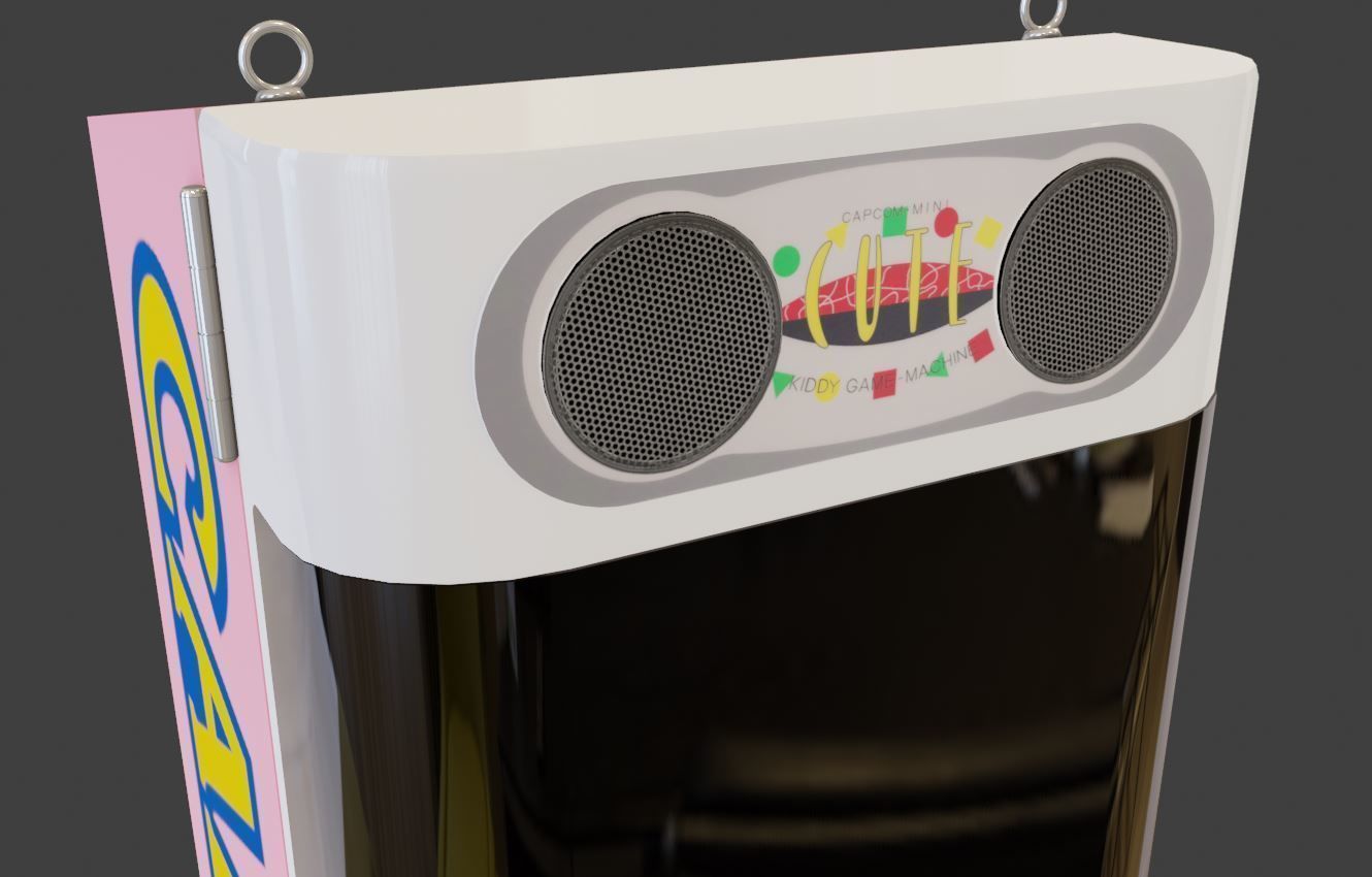 Capcom Mini Cute 3D model_5