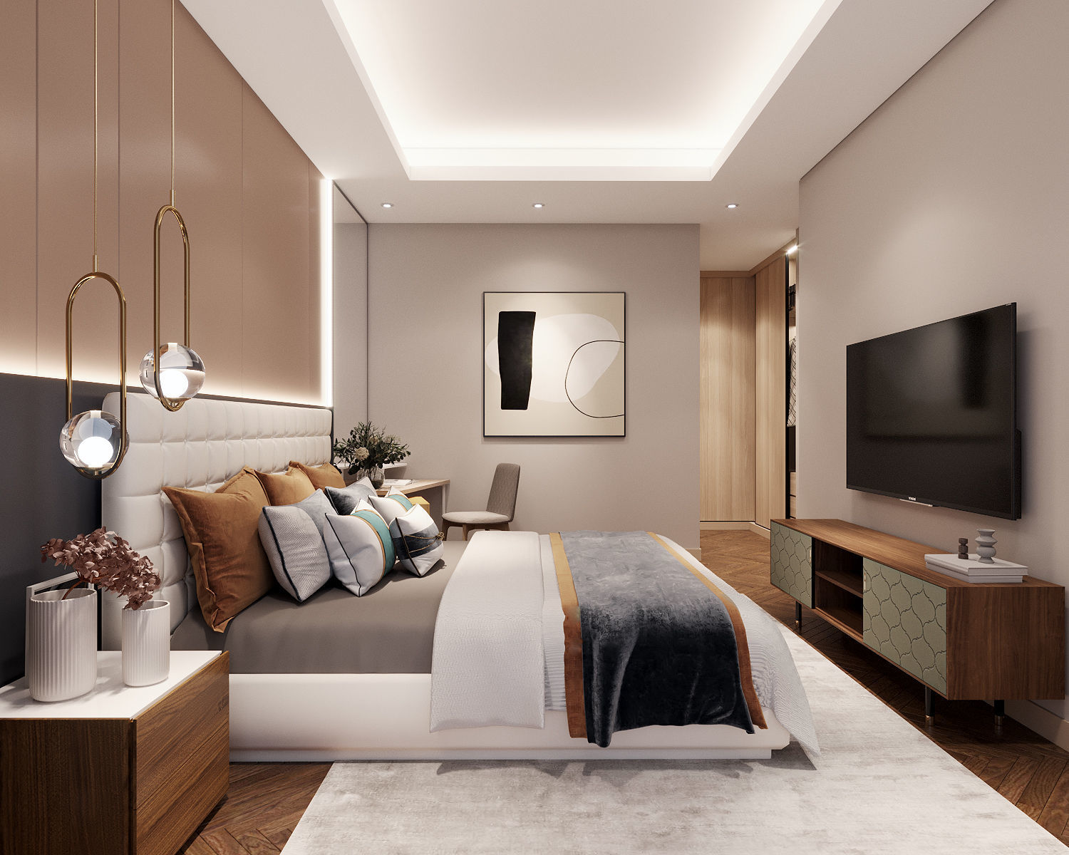 Interior design apartment 2 3D model_7