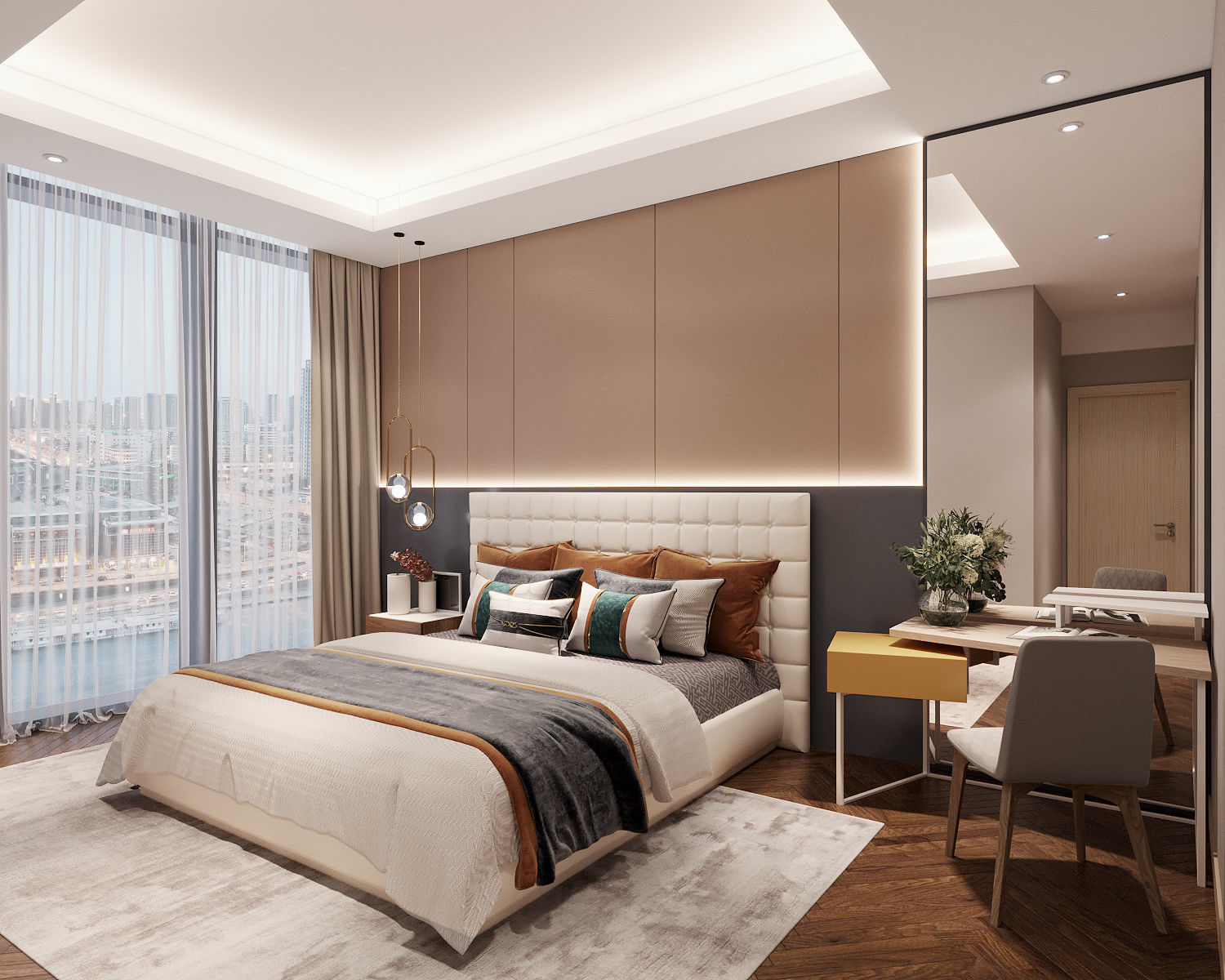 Interior design apartment 2 3D model_6