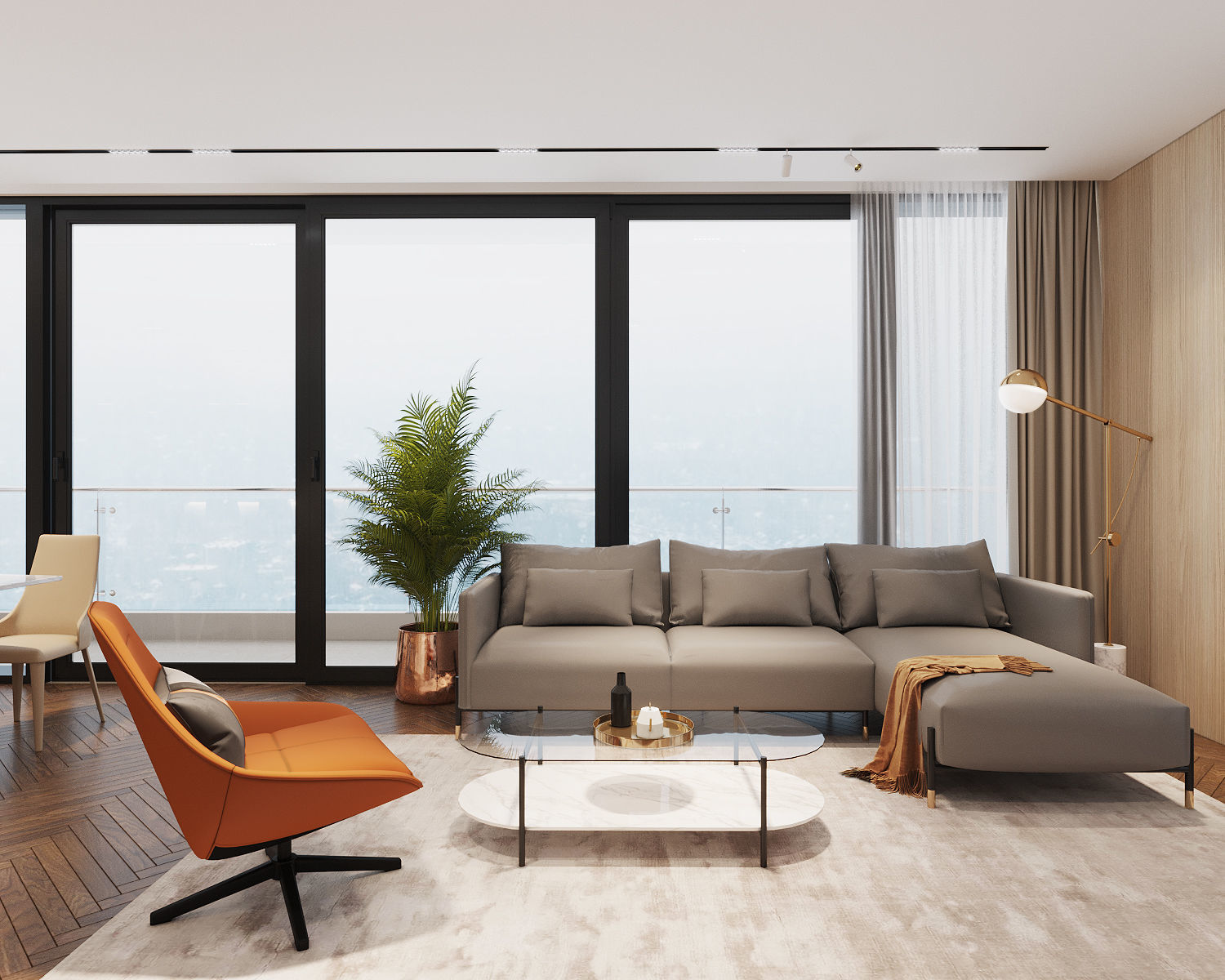 Interior design apartment 2 3D model_3