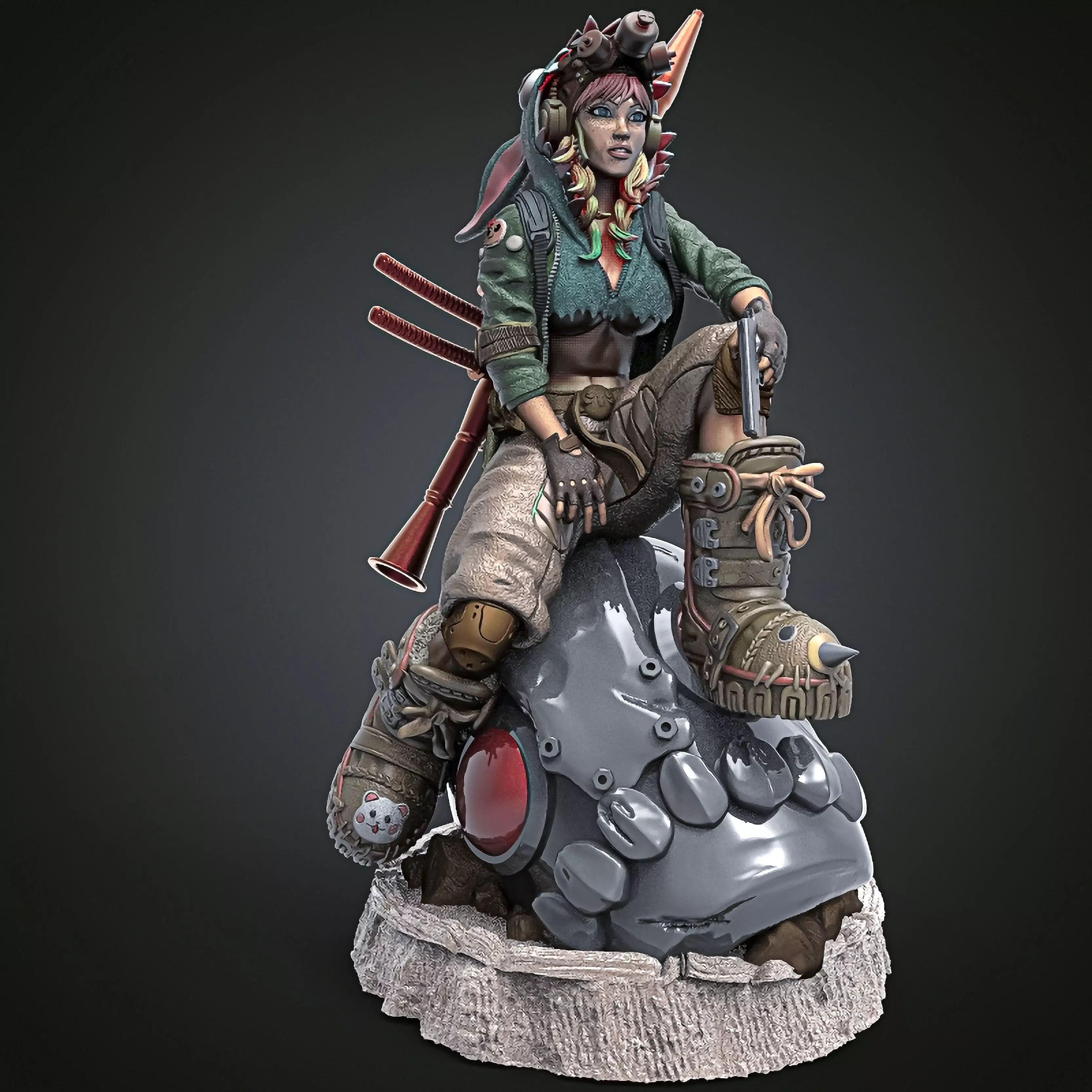 SWEET GIRL 3D print model_0