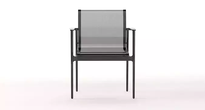 Ginger Jar Furniture Stacking Chair With Arm