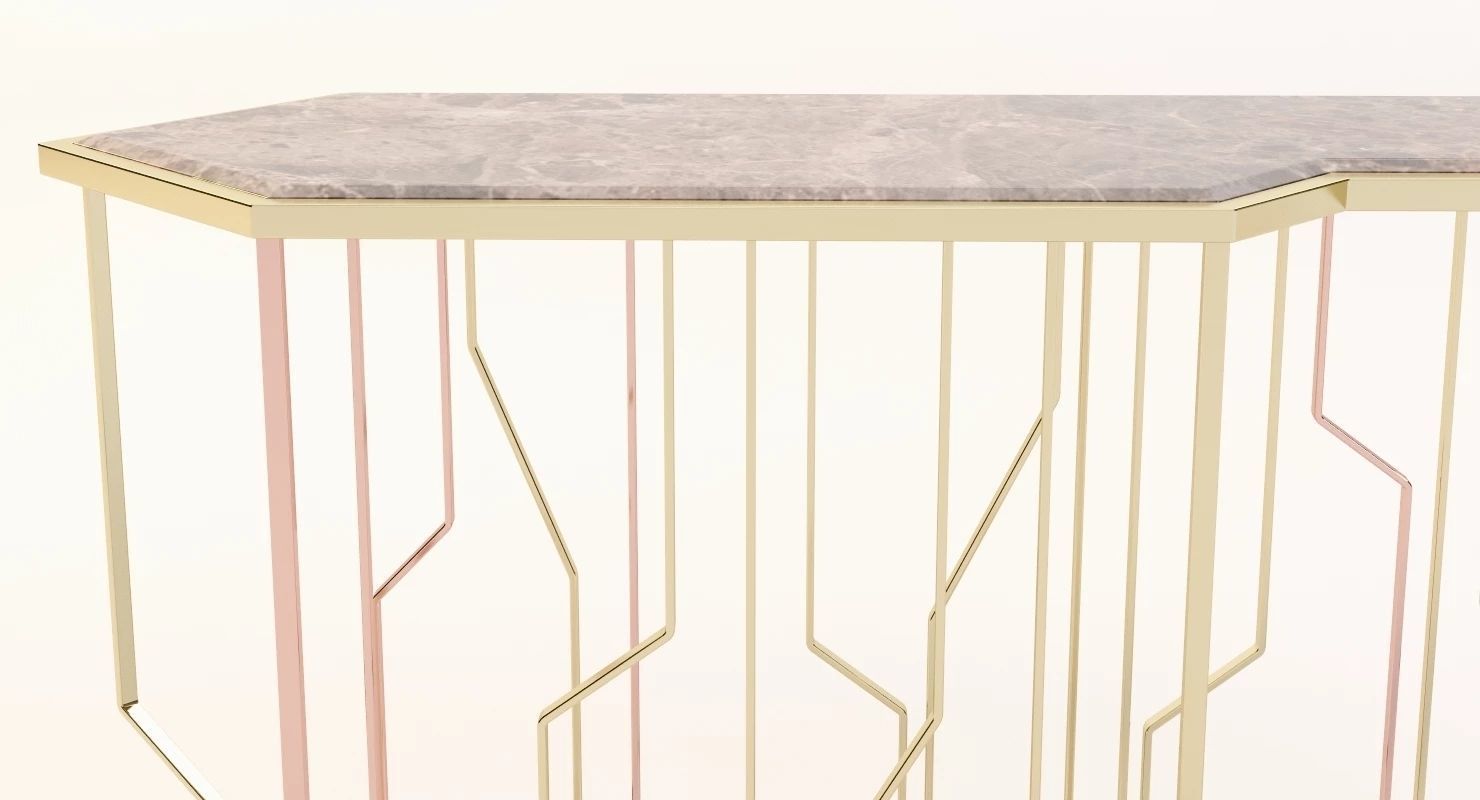 Ginza Console by Longhi 3D model_6