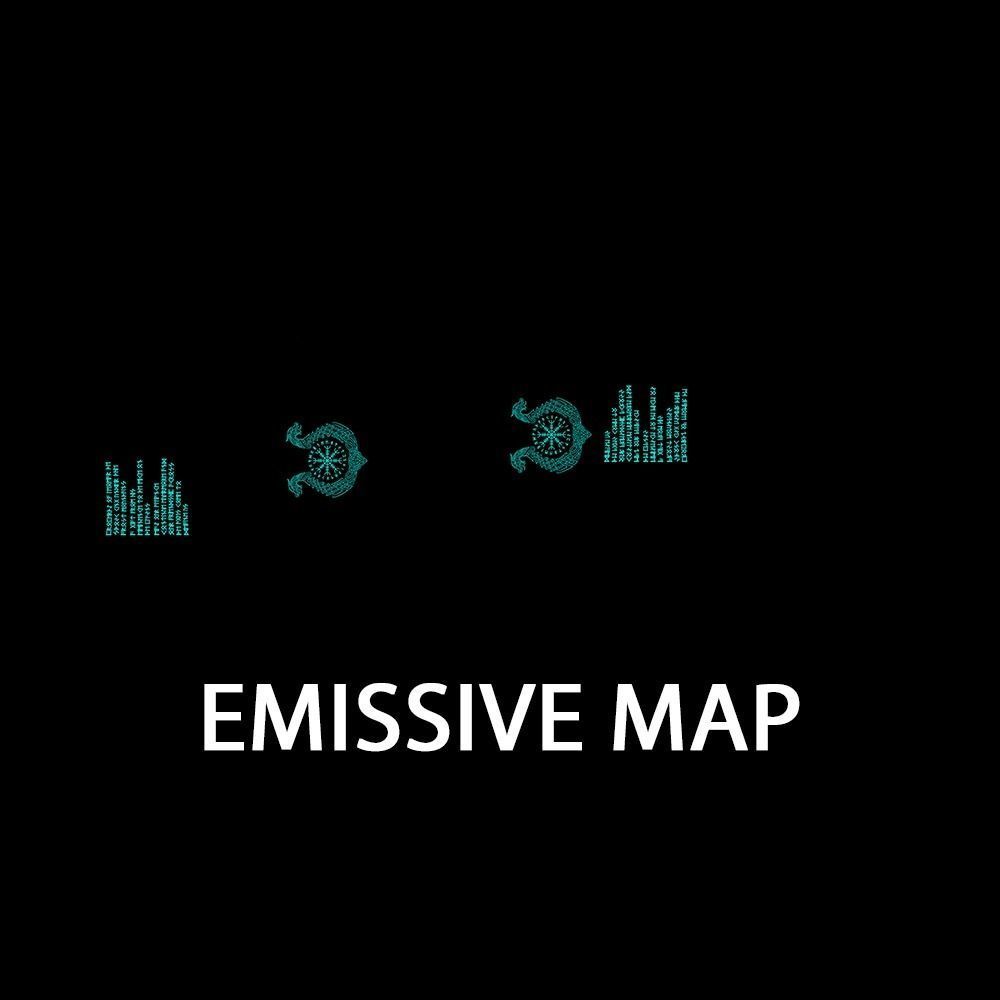 Battle Hammer 09 All PBR Textures Included Low-poly 3D model_28