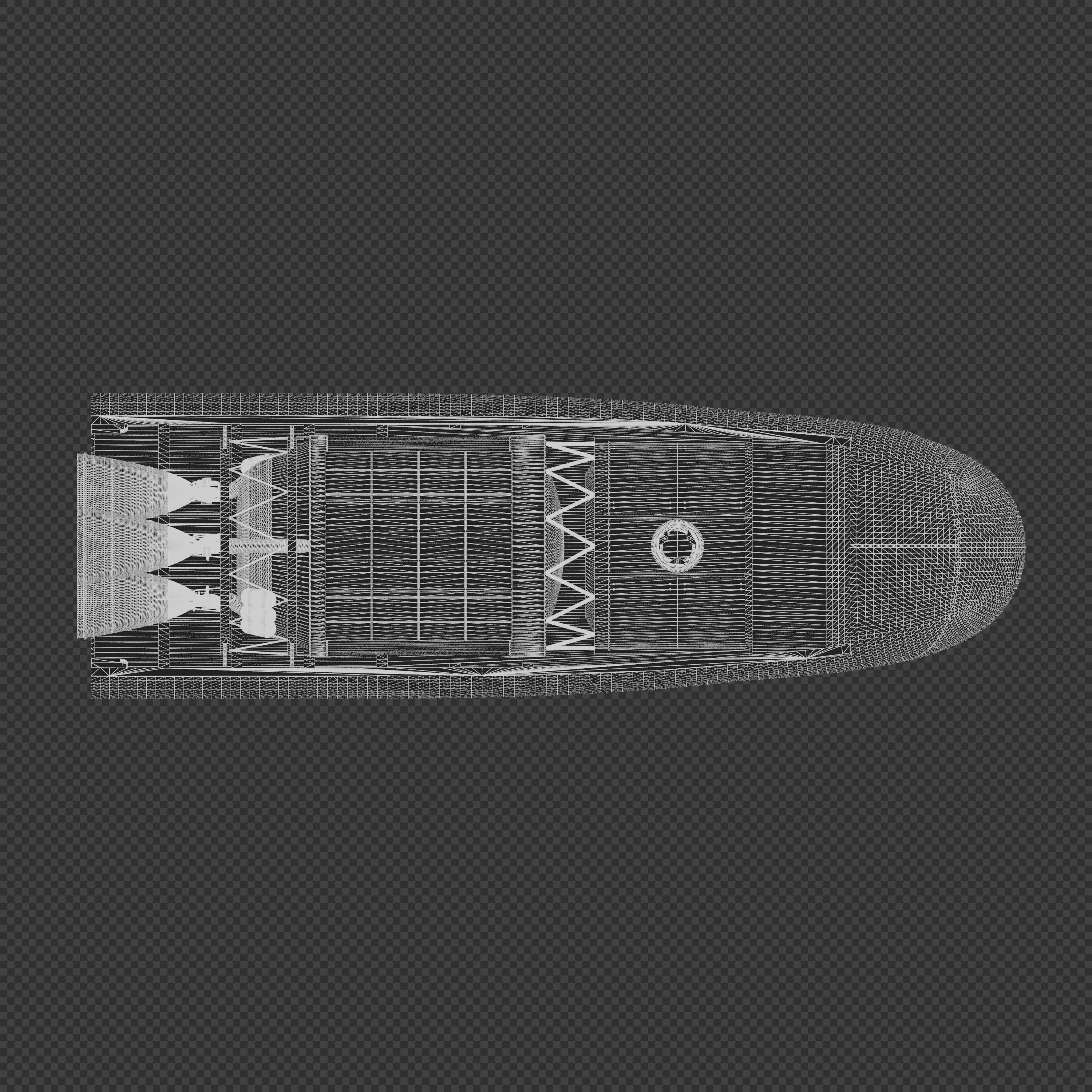 NASA HAVOC Crew Transfer Vehicle 3D model_9