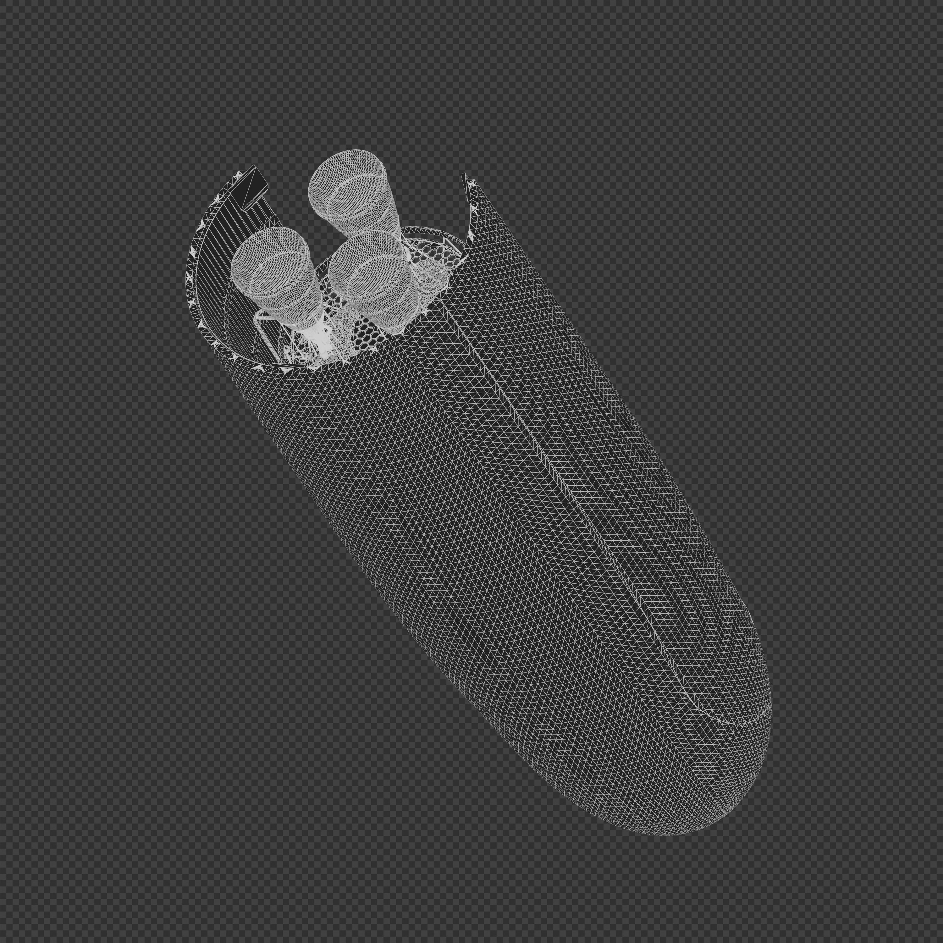 NASA HAVOC Crew Transfer Vehicle 3D model_5