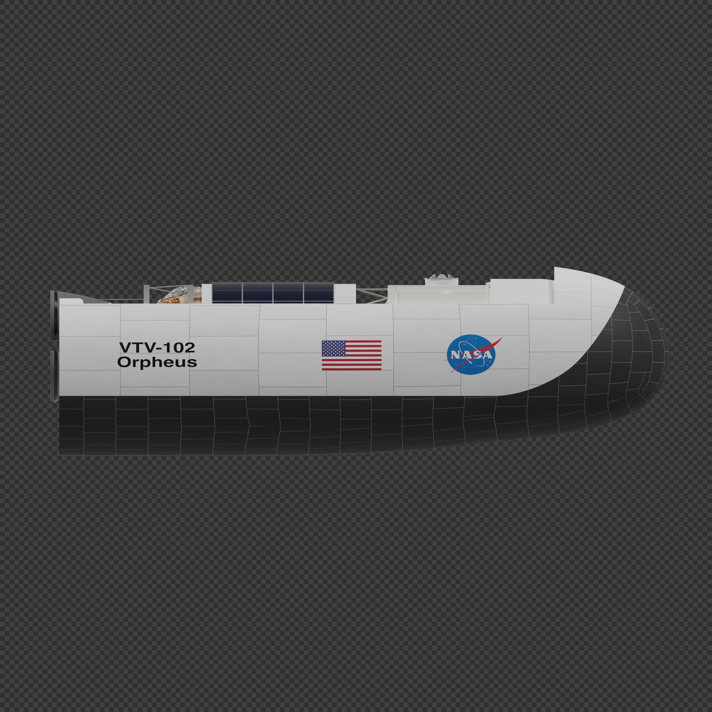 NASA HAVOC Crew Transfer Vehicle 3D model_4