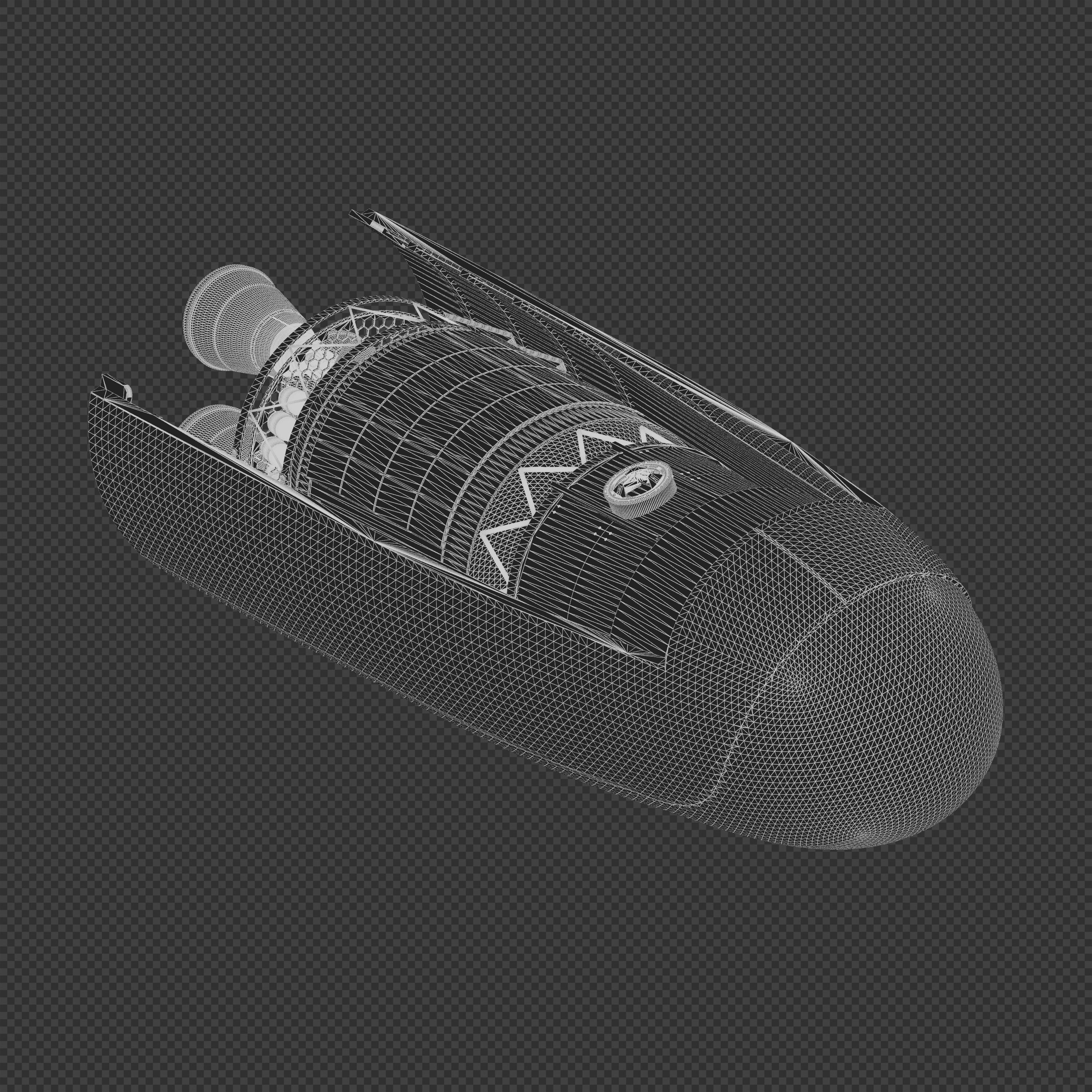 NASA HAVOC Crew Transfer Vehicle 3D model_7