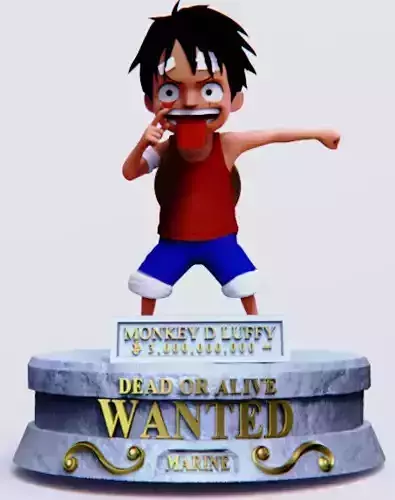 Luffy child wanted