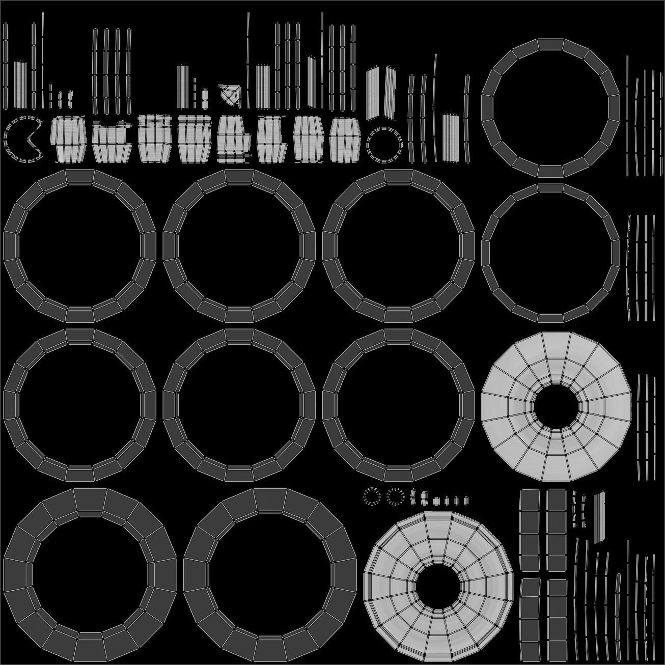 Cocktail Set bar 3D model_15