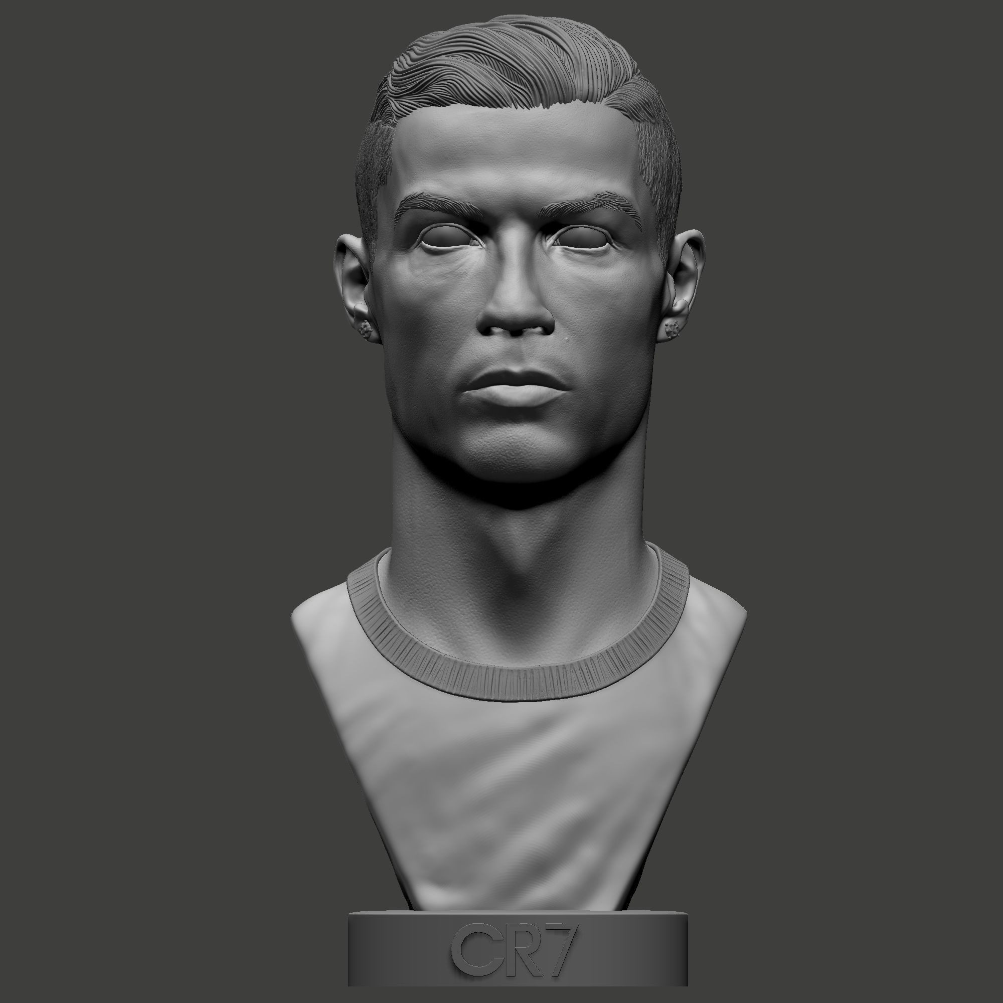 Cristiano Ronaldo 3D print model_2