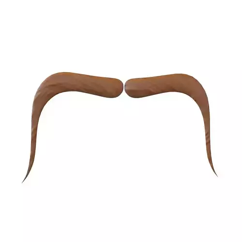 Cartoon Mustache v2 002