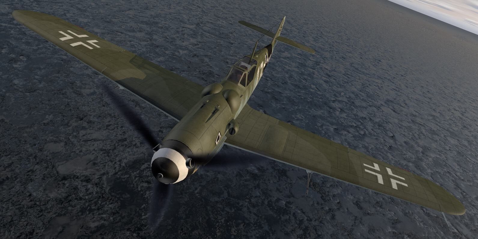 Messerschmitt Bf-109 G-14 3D model_11