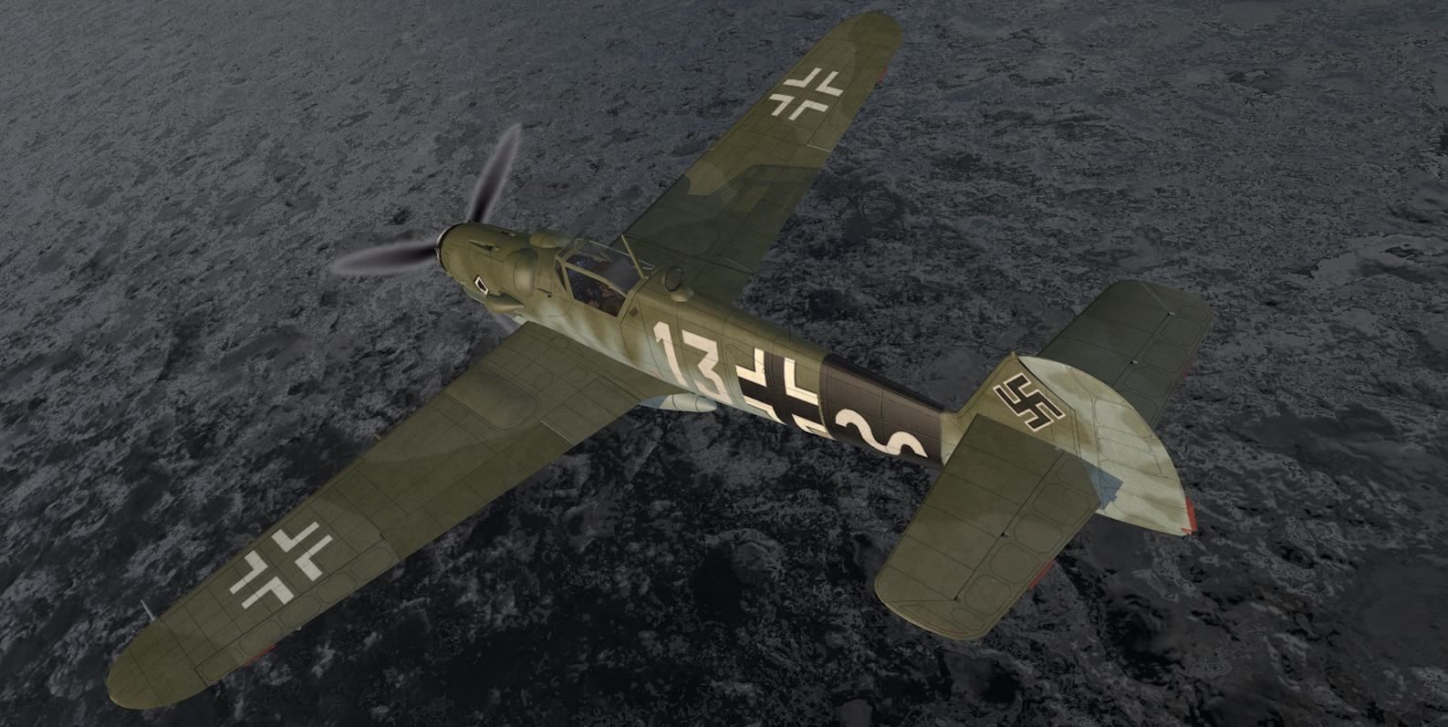 Messerschmitt Bf-109 G-14 3D model_10