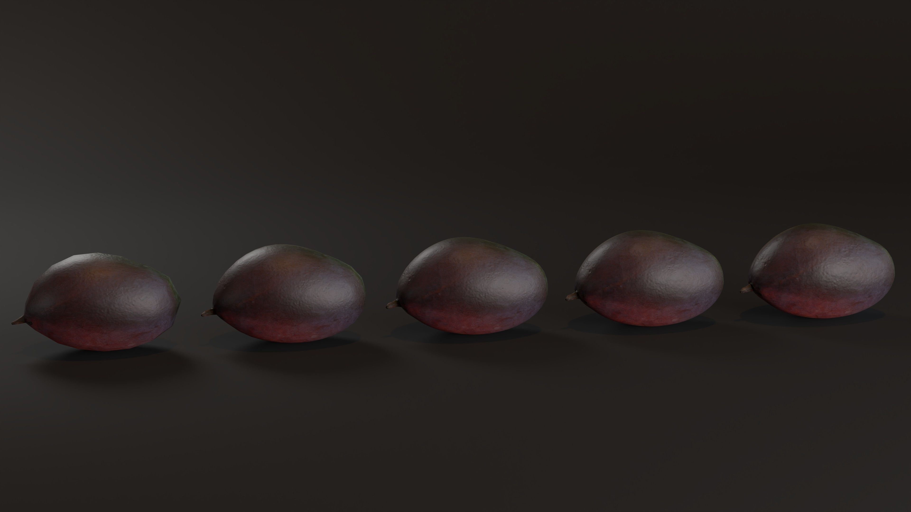 Mango Photoscan Low-poly 3D model_1