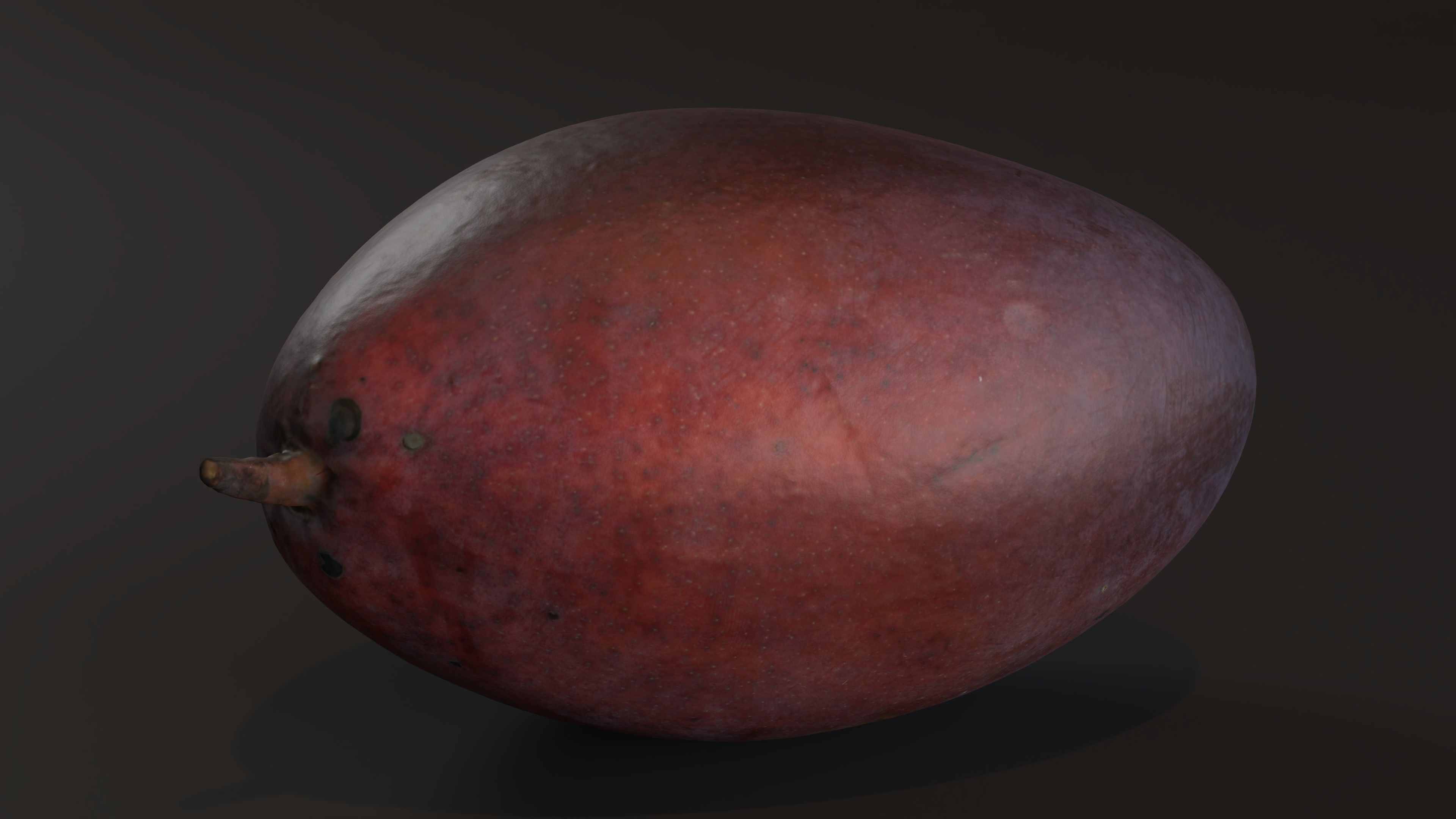 Mango Photoscan Low-poly 3D model_3