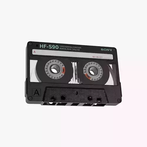 Sony HF S-90 Audio Tape 3D model