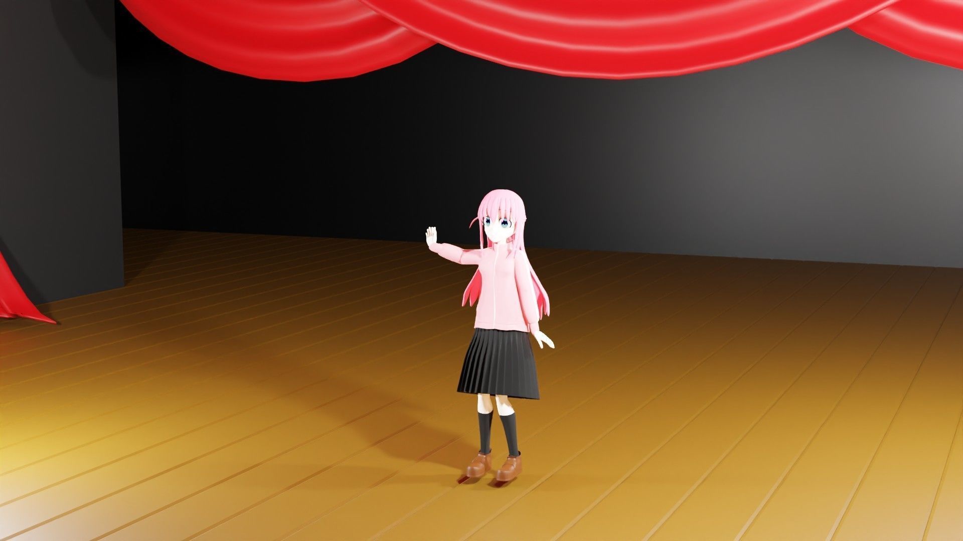 Bocchi the rock 3D model_11