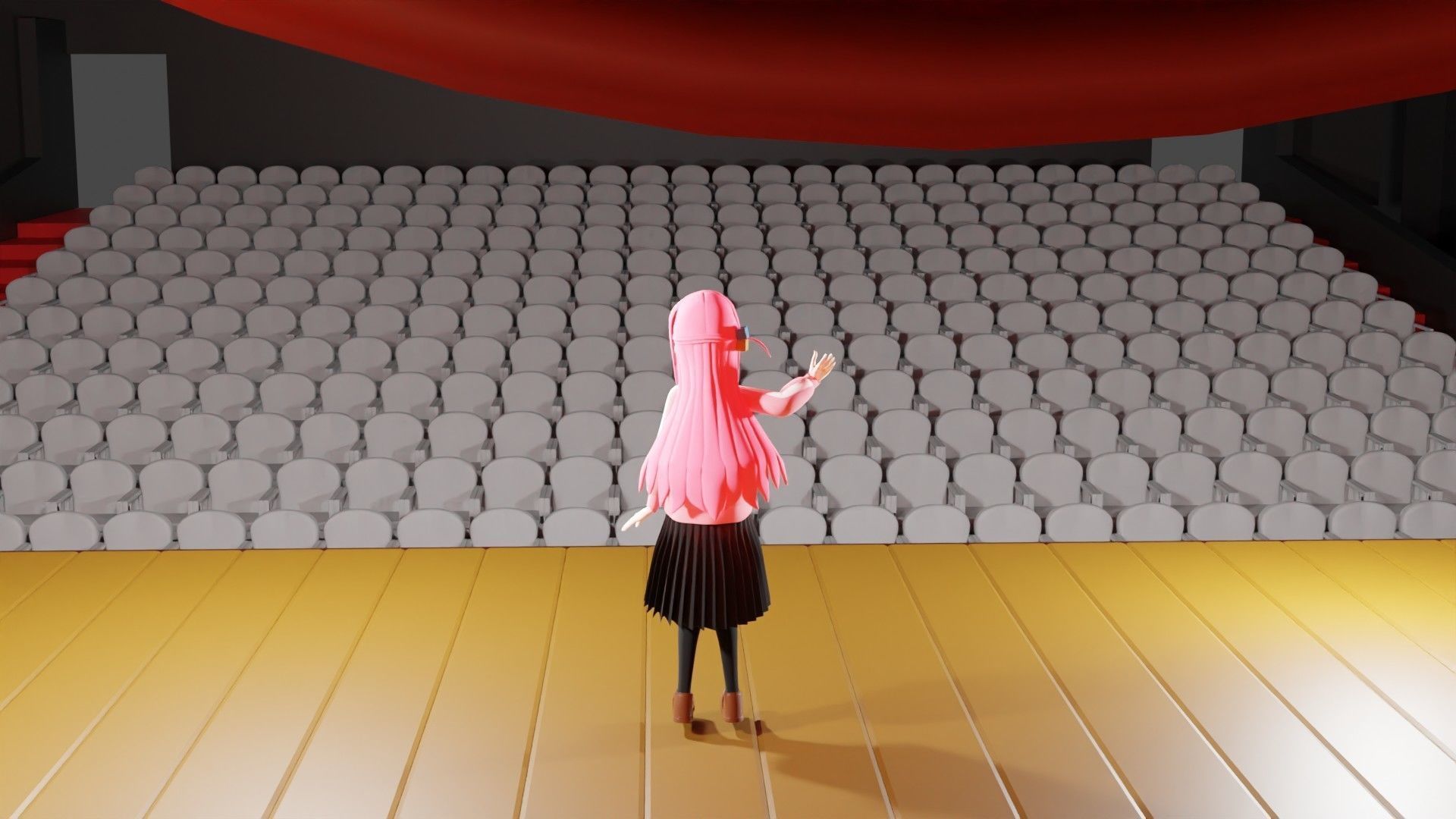 Bocchi the rock 3D model_2