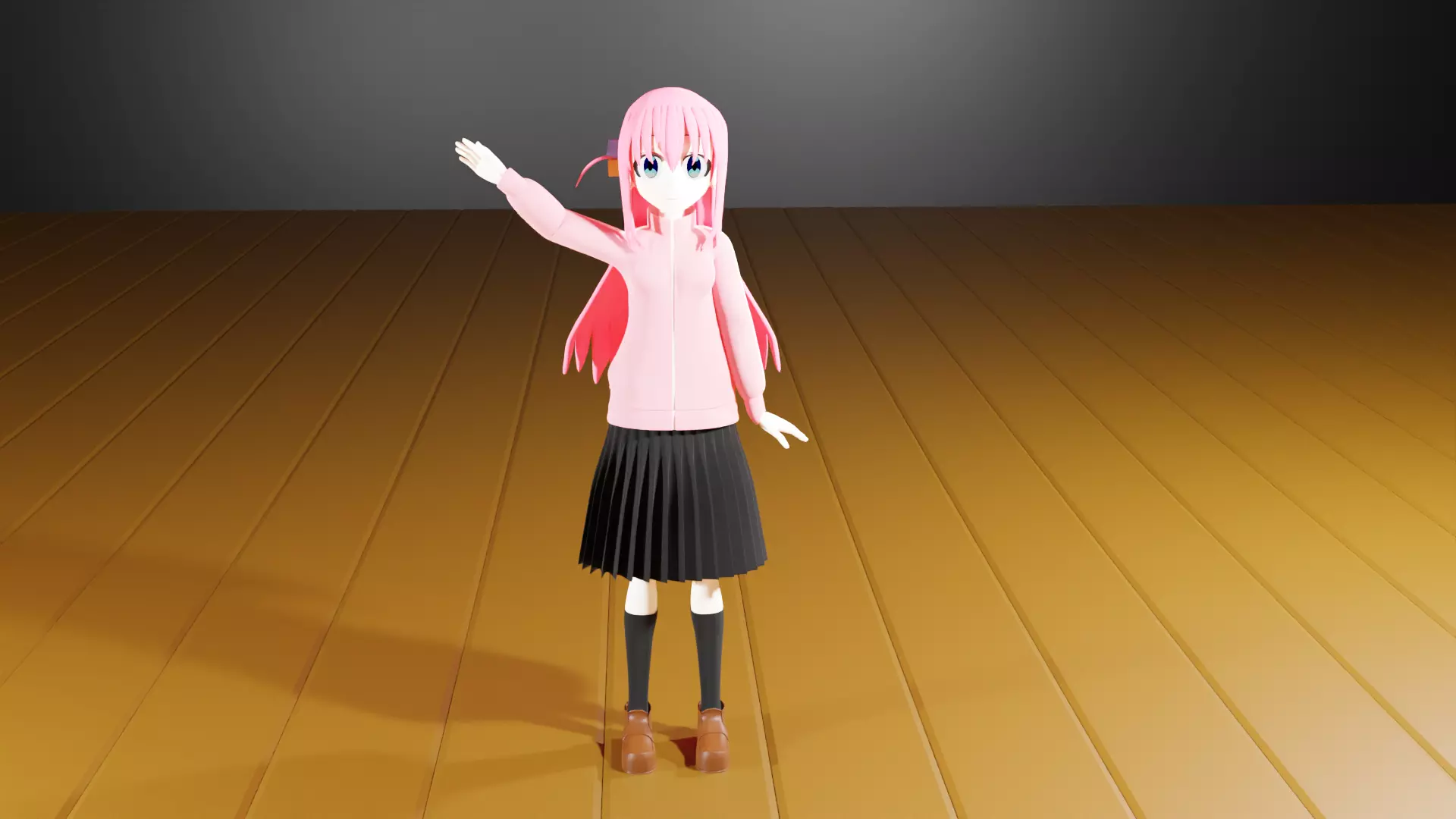 Bocchi the rock 3D model_0