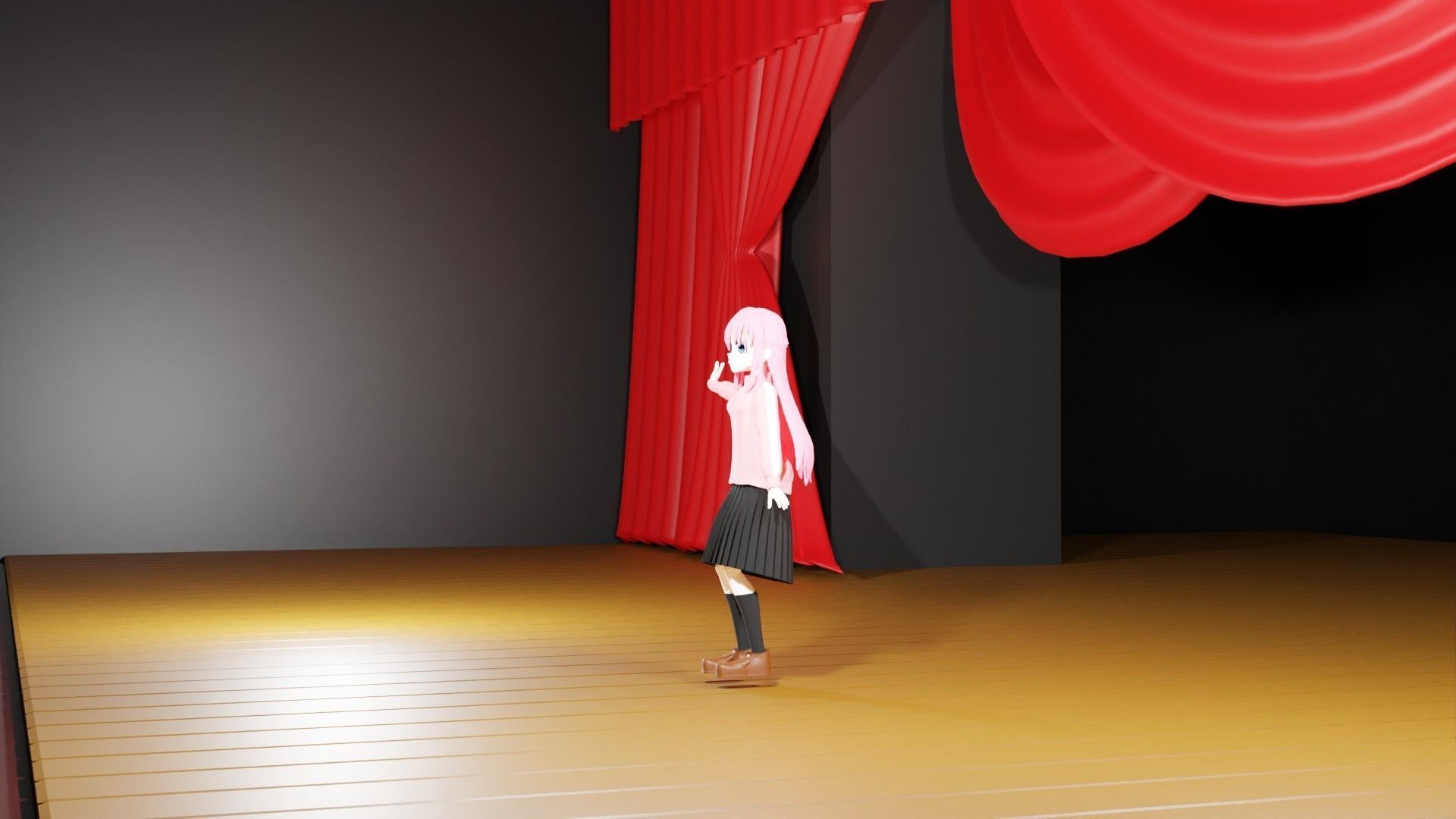 Bocchi the rock 3D model_3