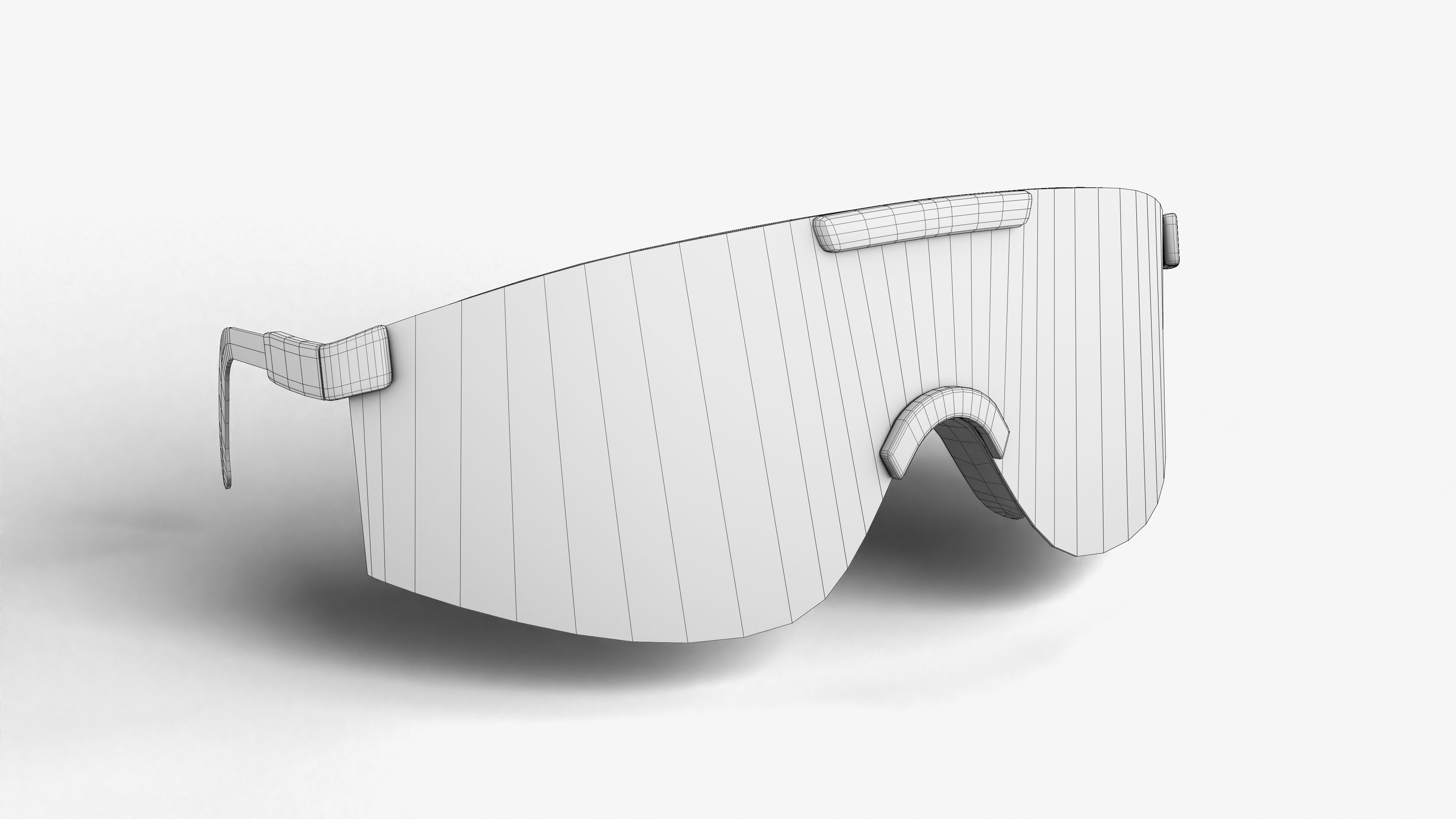 Pit Viper Sport Sunglasses Outdoor Sunglasses 3D Model Low-poly 3D model_25