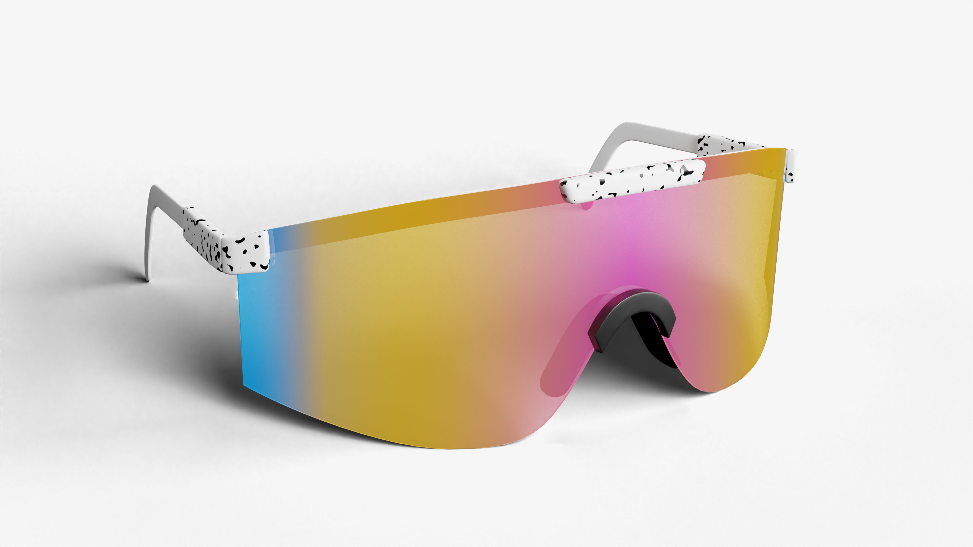 Pit Viper Sport Sunglasses Outdoor Sunglasses 3D Model Low-poly 3D model_5