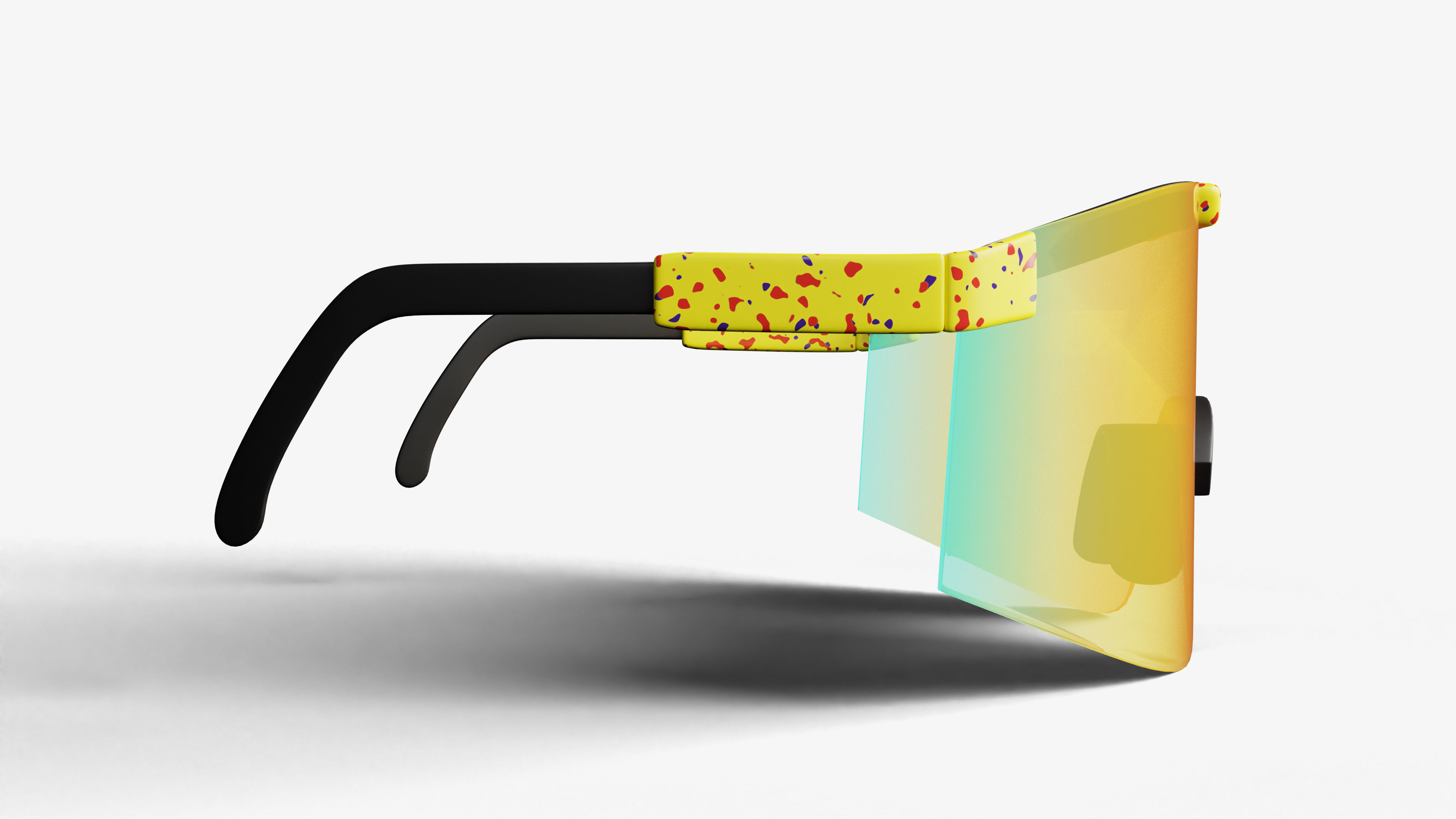 Pit Viper Sport Sunglasses Outdoor Sunglasses 3D Model Low-poly 3D model_19