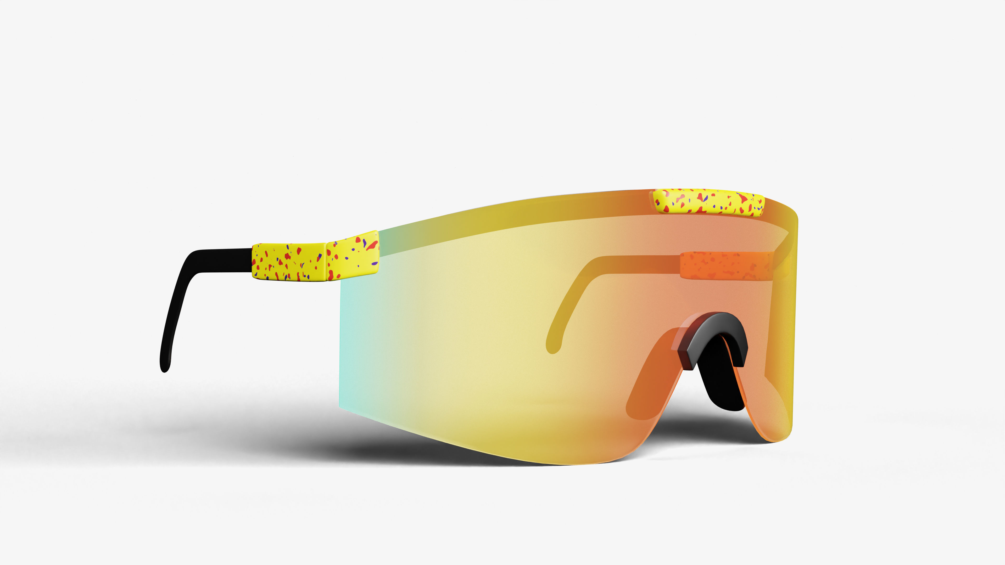 Pit Viper Sport Sunglasses Outdoor Sunglasses 3D Model Low-poly 3D model_7