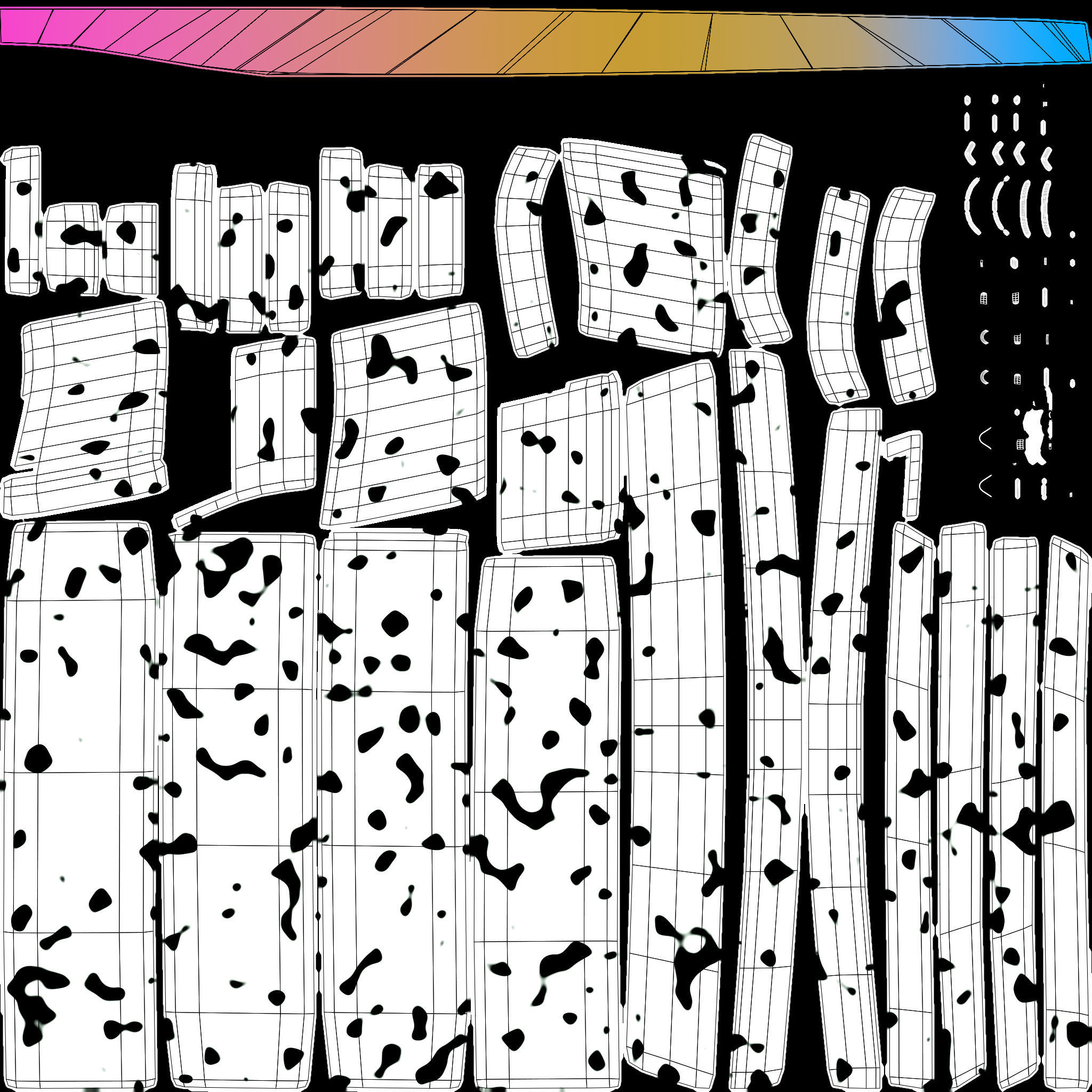 Pit Viper Sport Sunglasses Outdoor Sunglasses 3D Model Low-poly 3D model_34