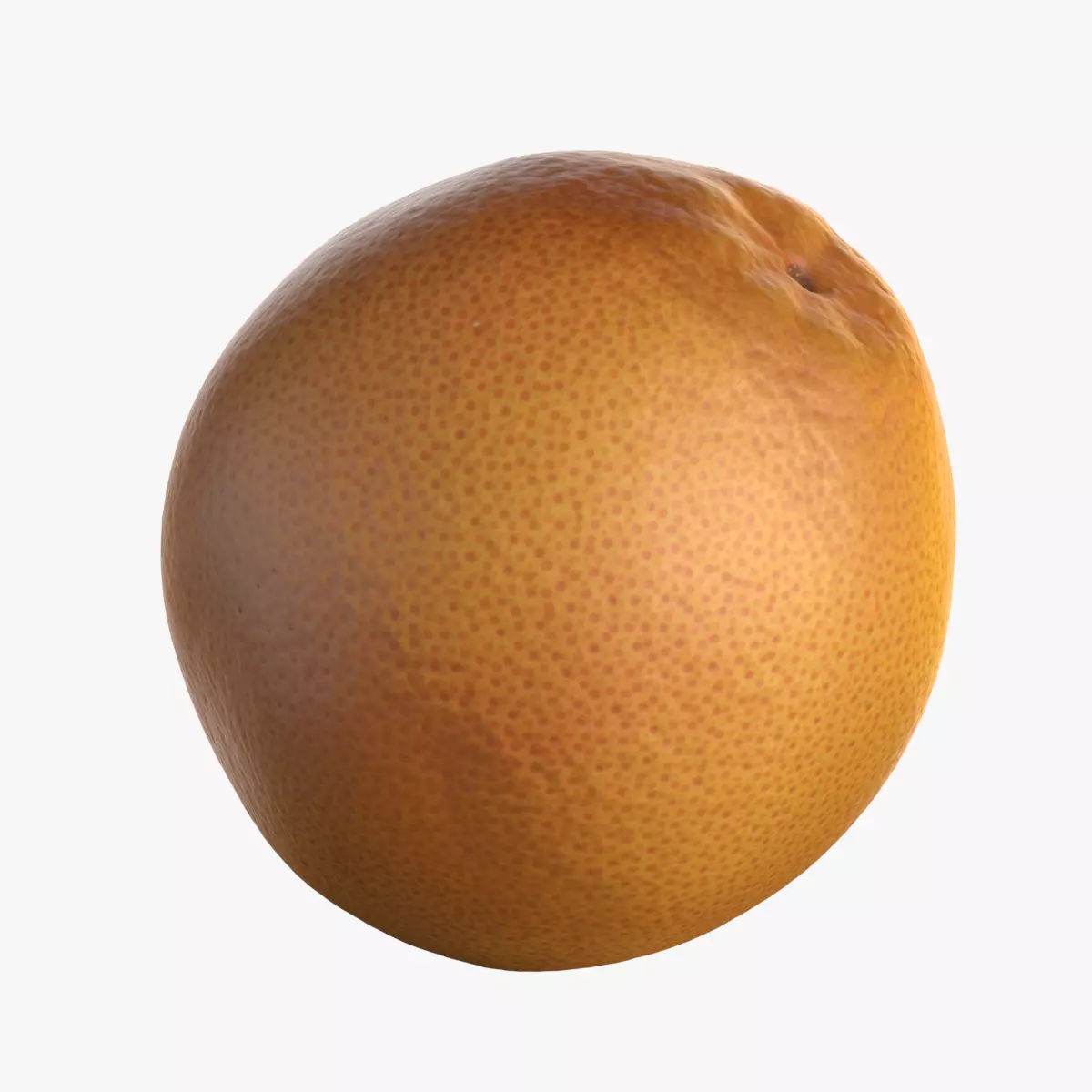 Grapefruit Photoscan Low-poly 3D model