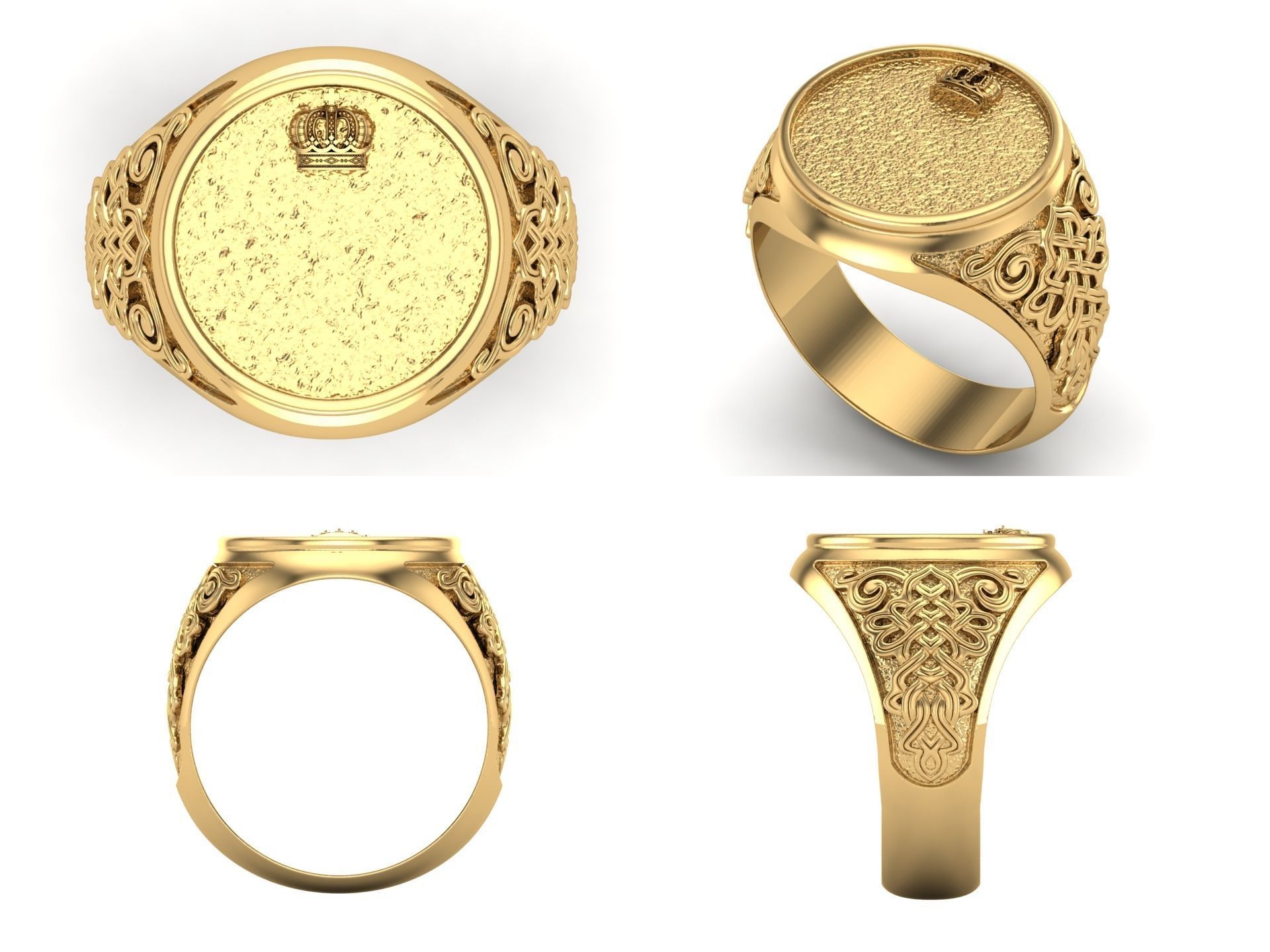 Ring od272 3D print model_3